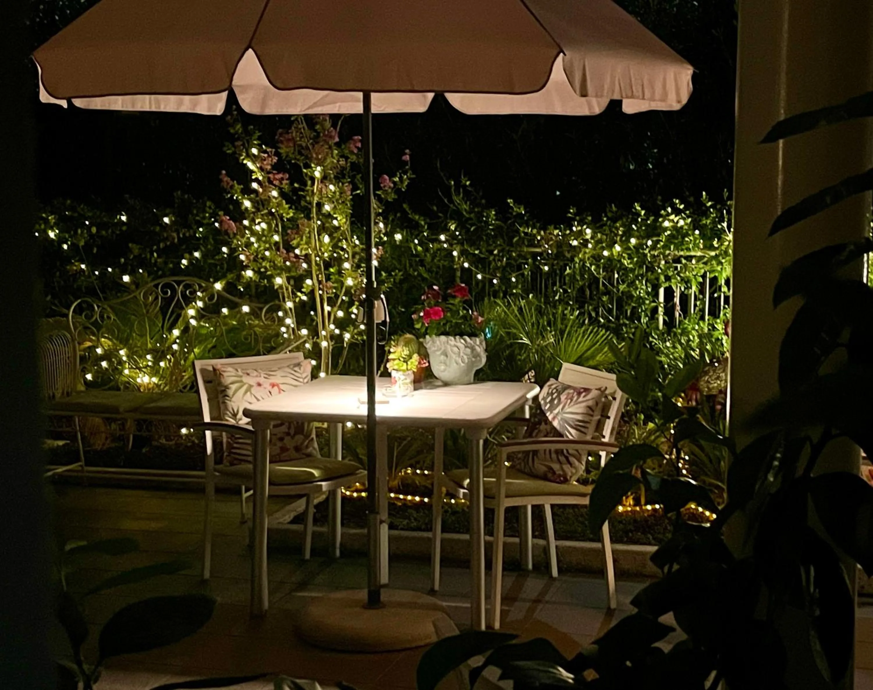 Garden in Hotel Alfieri