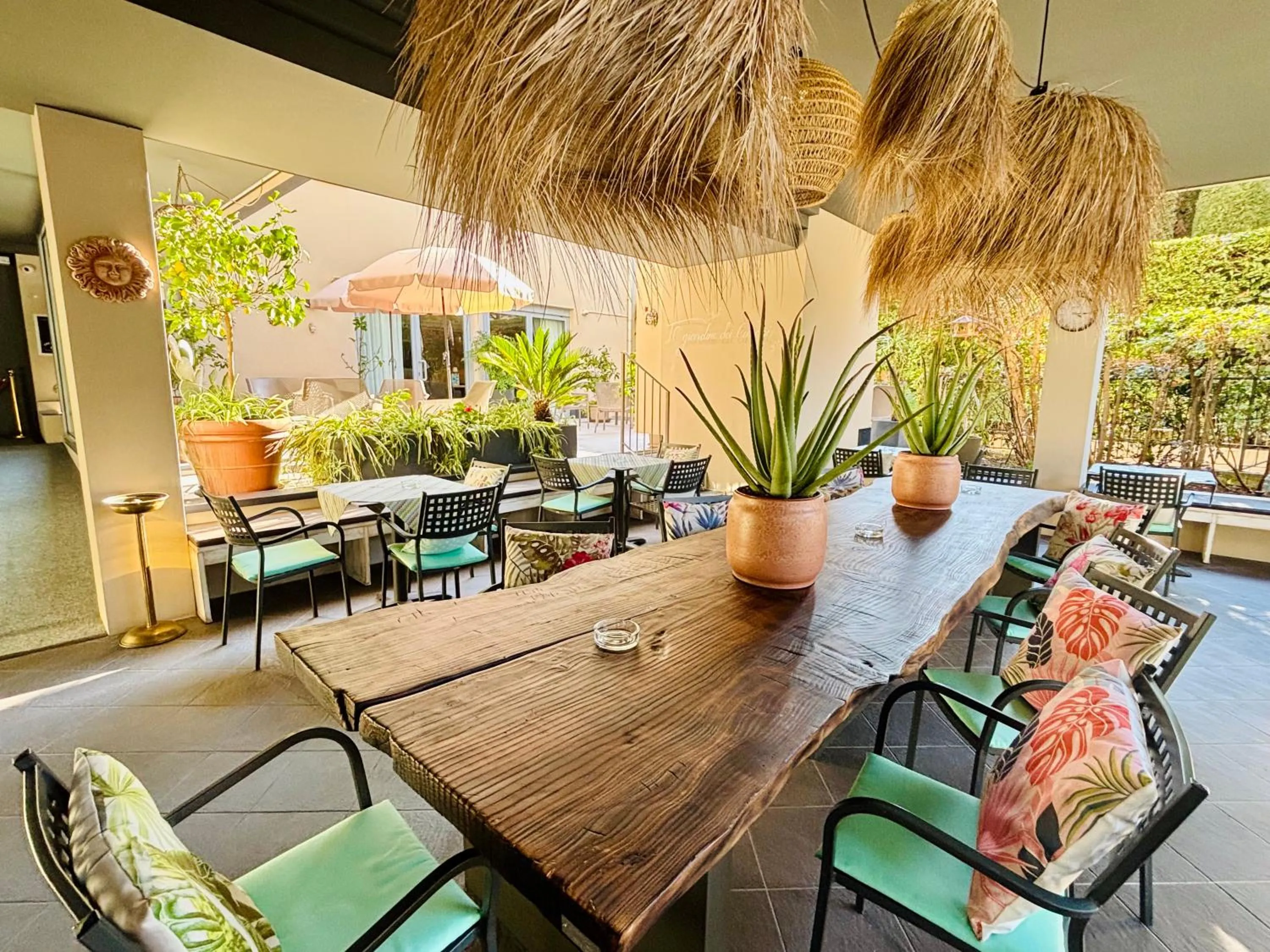 Garden in Hotel Alfieri