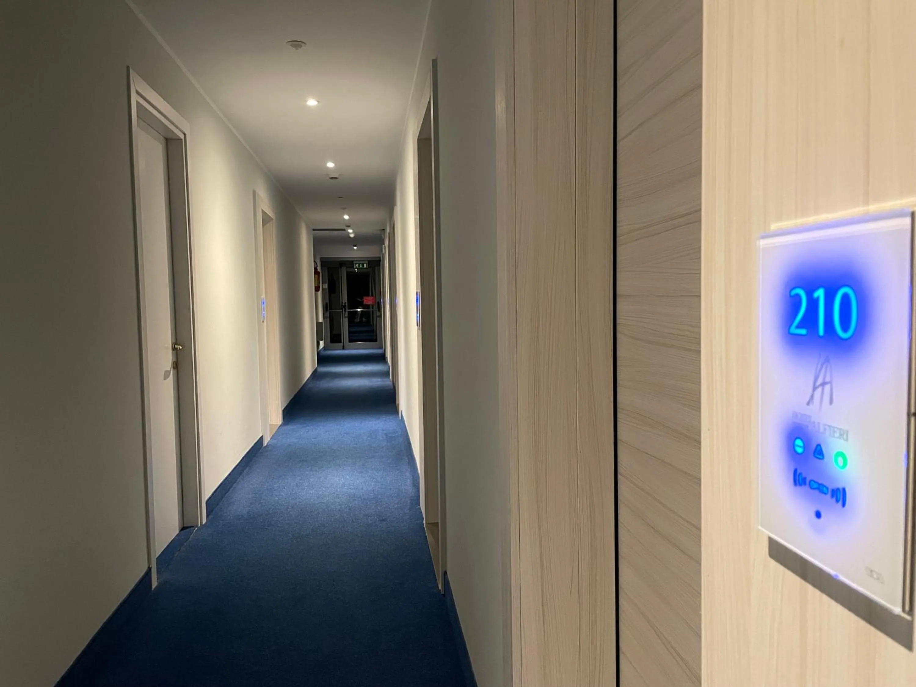 Logo/Certificate/Sign in Hotel Alfieri