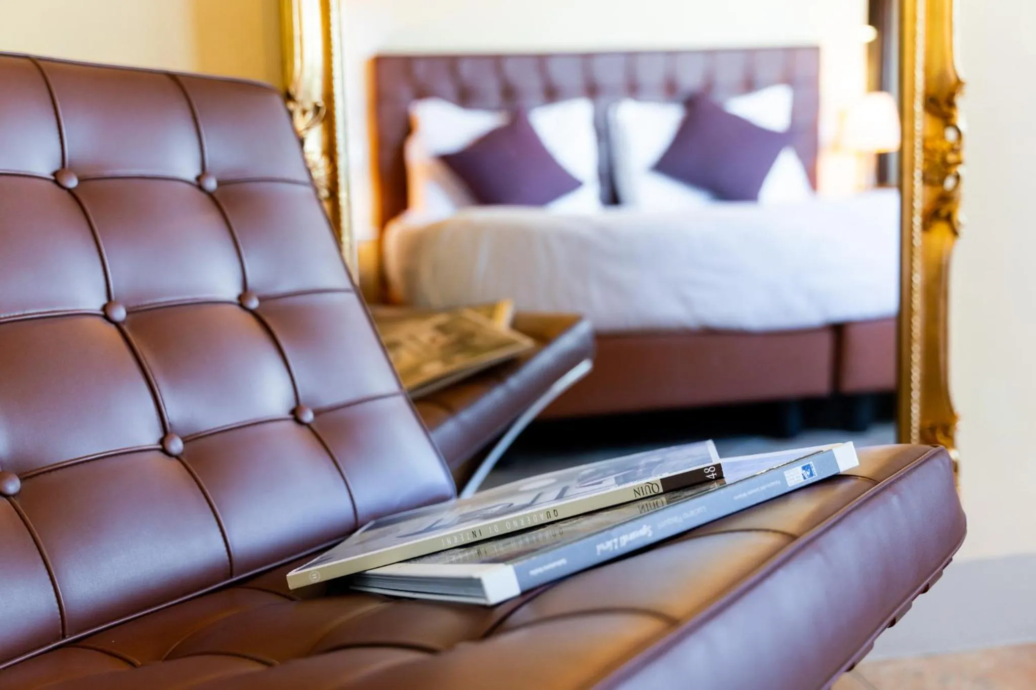 Decorative detail, Bed in Boccioleto Resort - Place of Charme