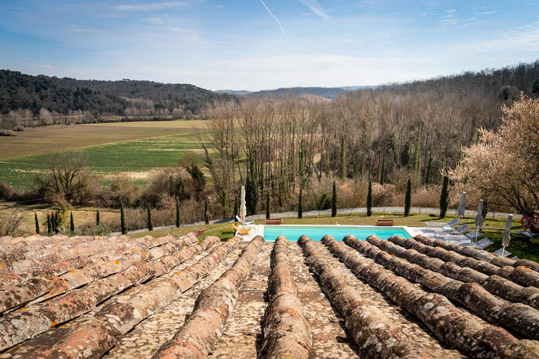 Pool view in Boccioleto Resort - Place of Charme