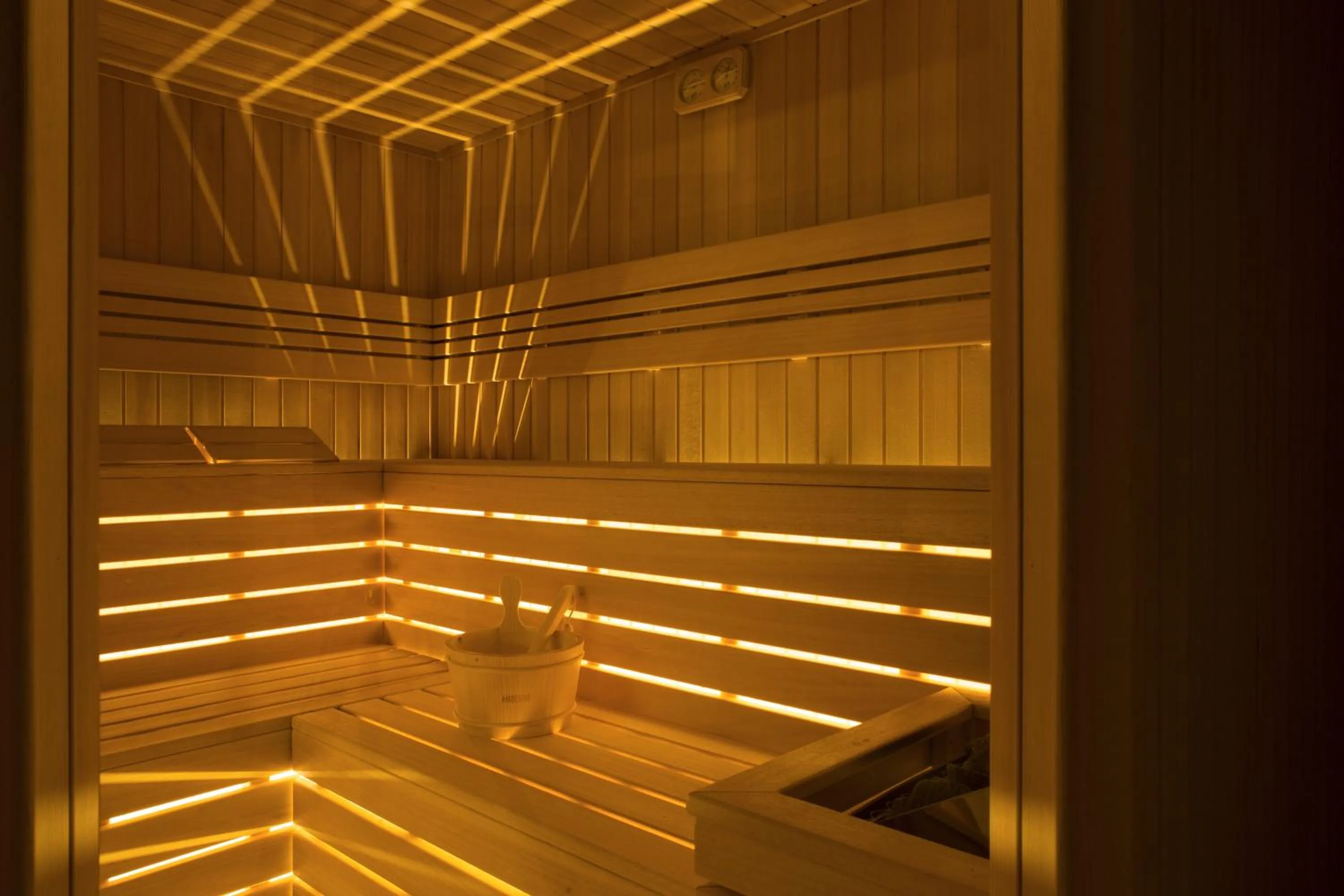 Sauna in Boccioleto Resort - Place of Charme