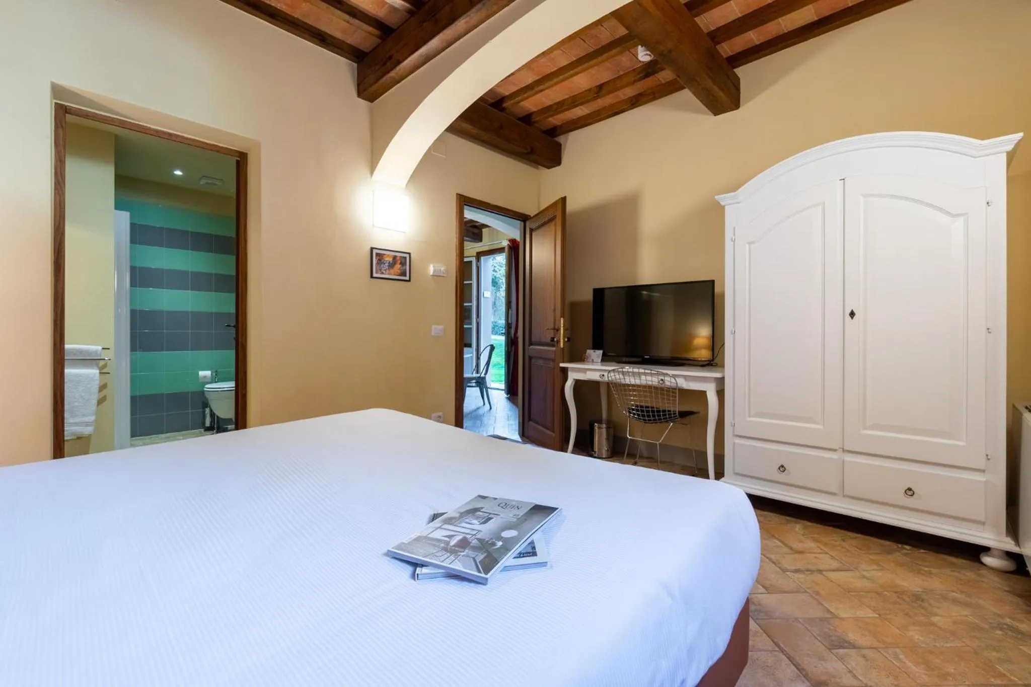 Bedroom, Bed in Boccioleto Resort - Place of Charme
