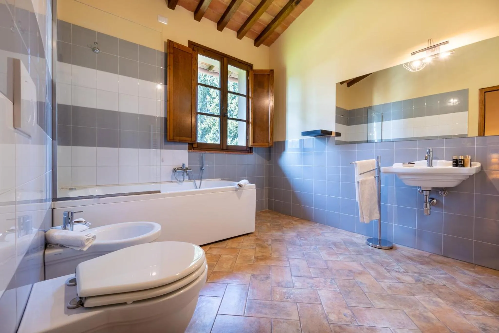 Shower in Boccioleto Resort - Place of Charme