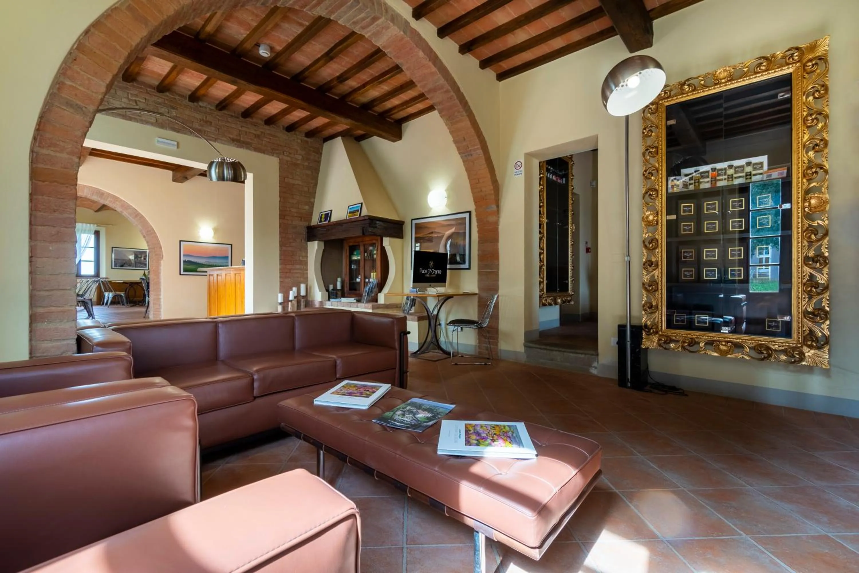 Lobby or reception in Boccioleto Resort - Place of Charme