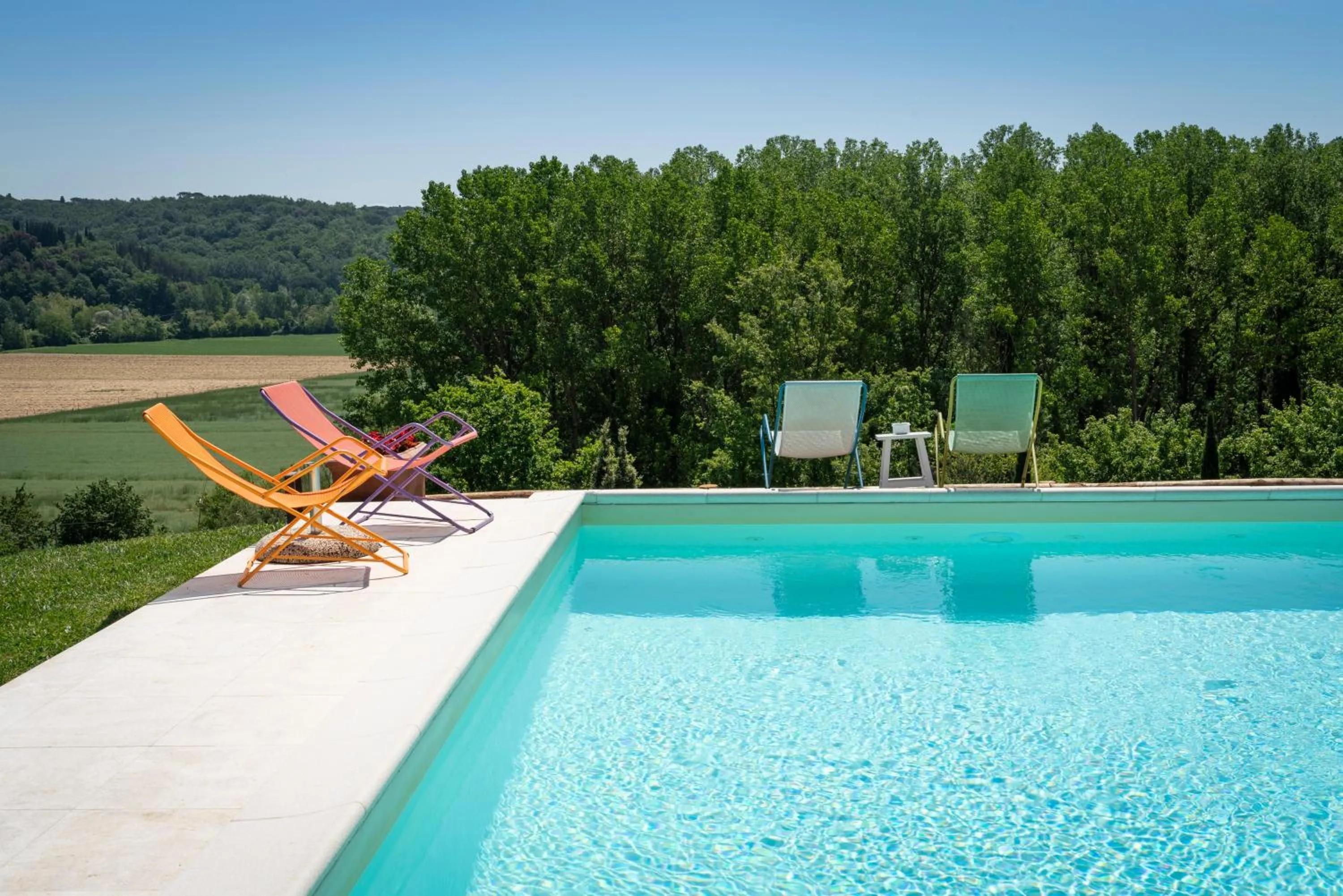 Swimming pool in Boccioleto Resort - Place of Charme