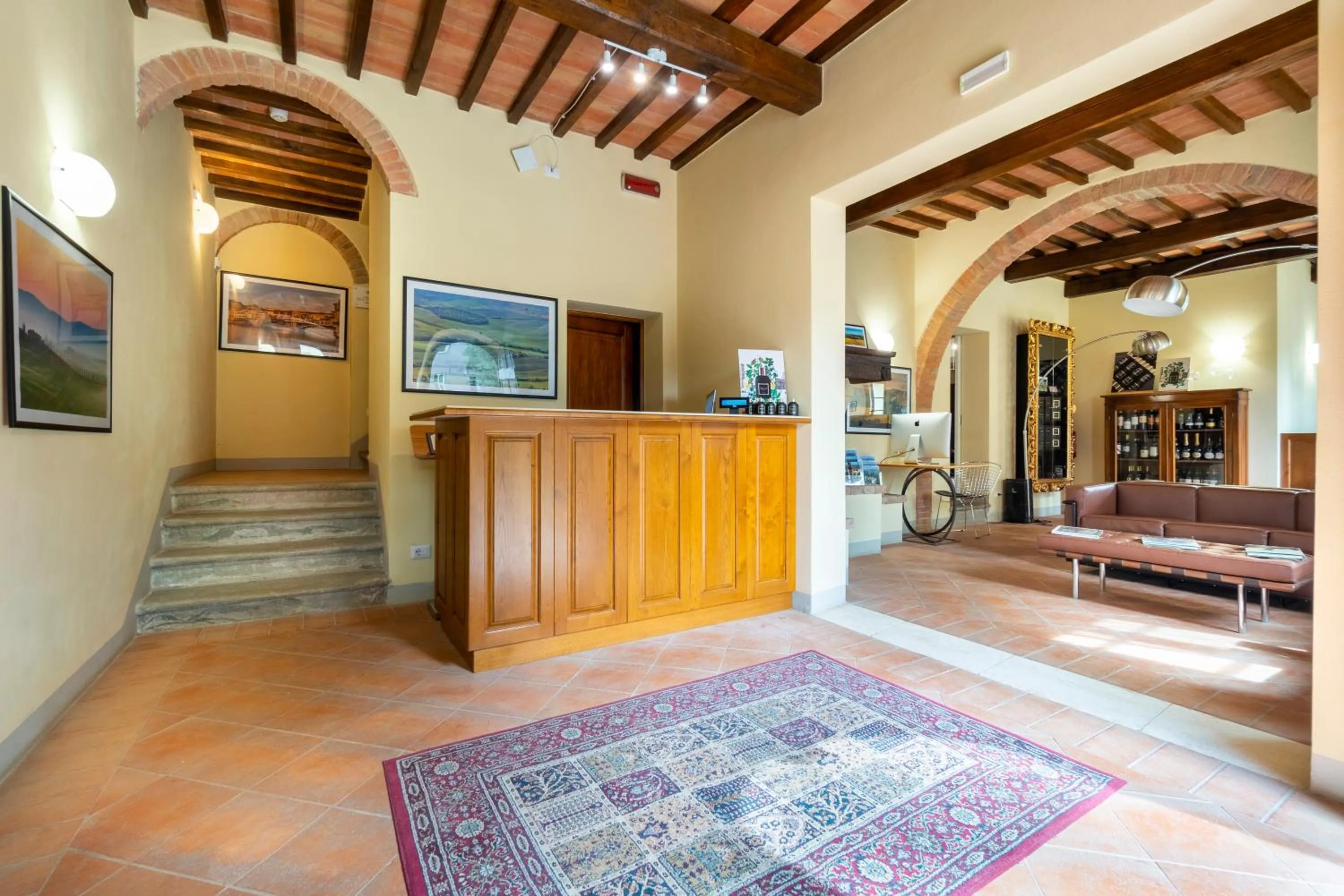 Lobby or reception in Boccioleto Resort - Place of Charme