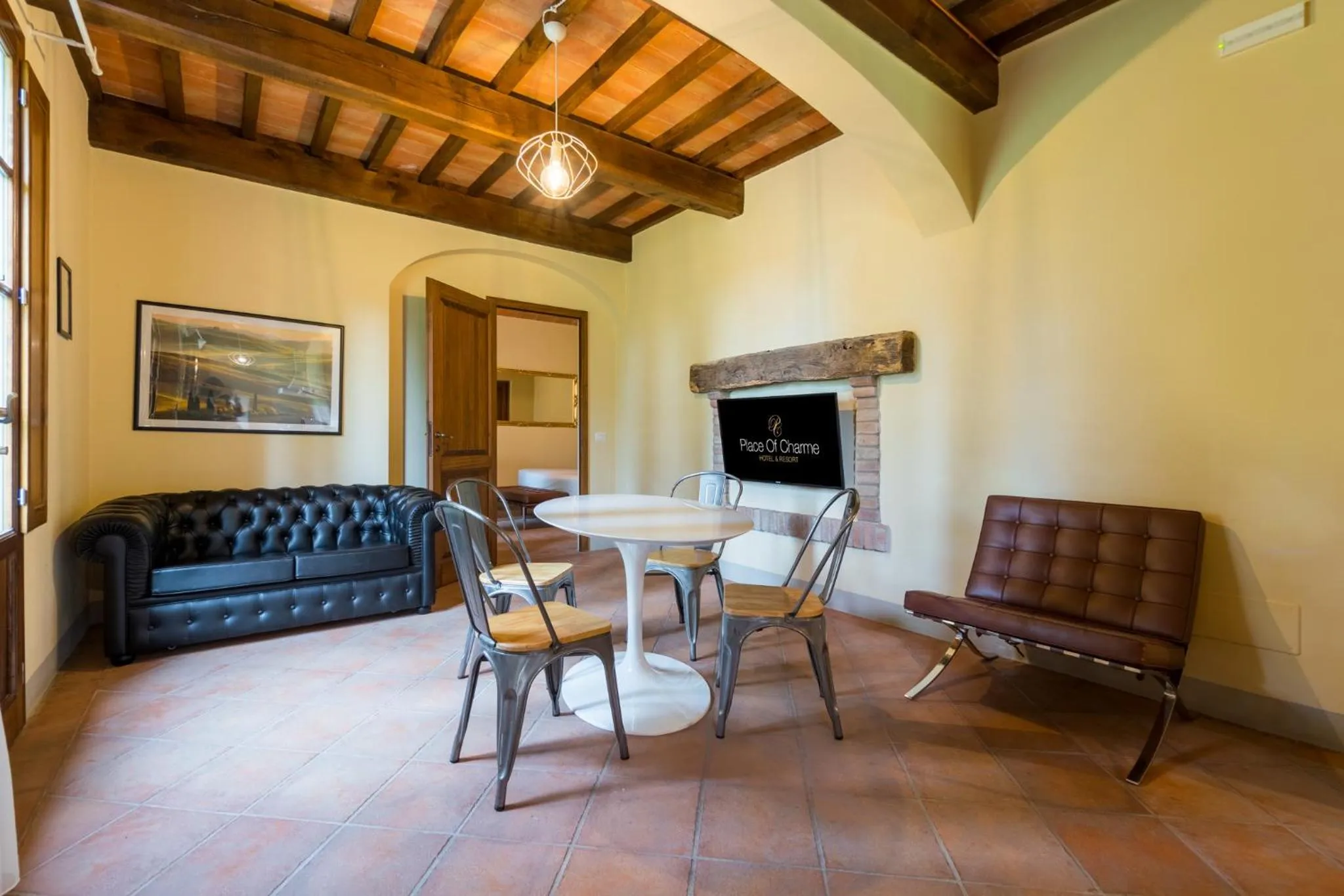 Living room in Boccioleto Resort - Place of Charme
