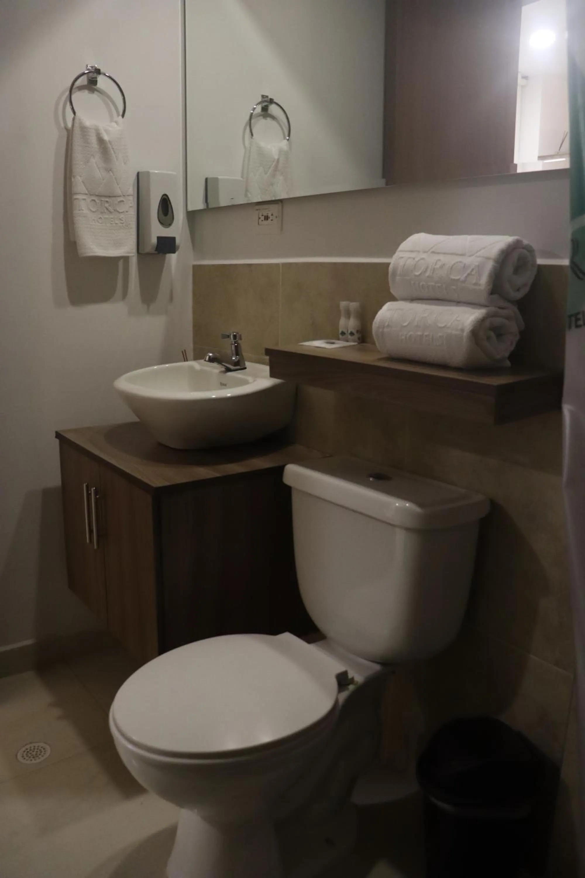 Bathroom in Torca Hotel