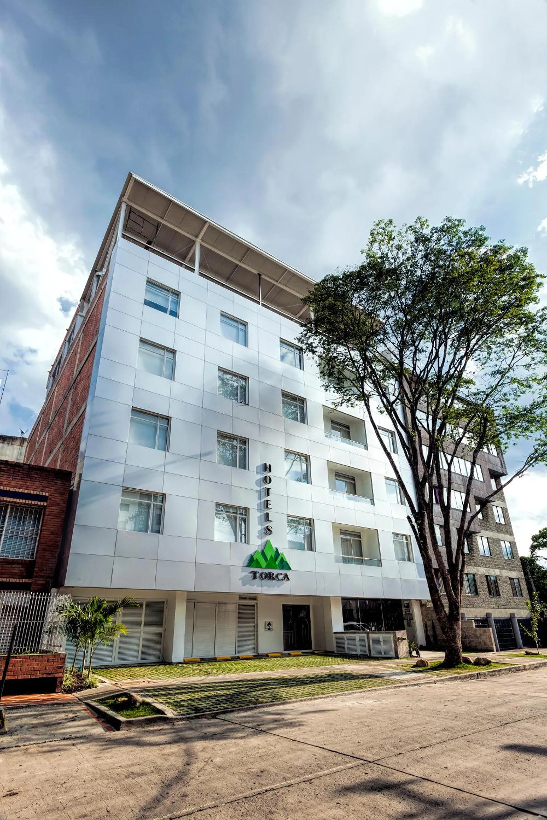 Facade/entrance in Torca Hotel