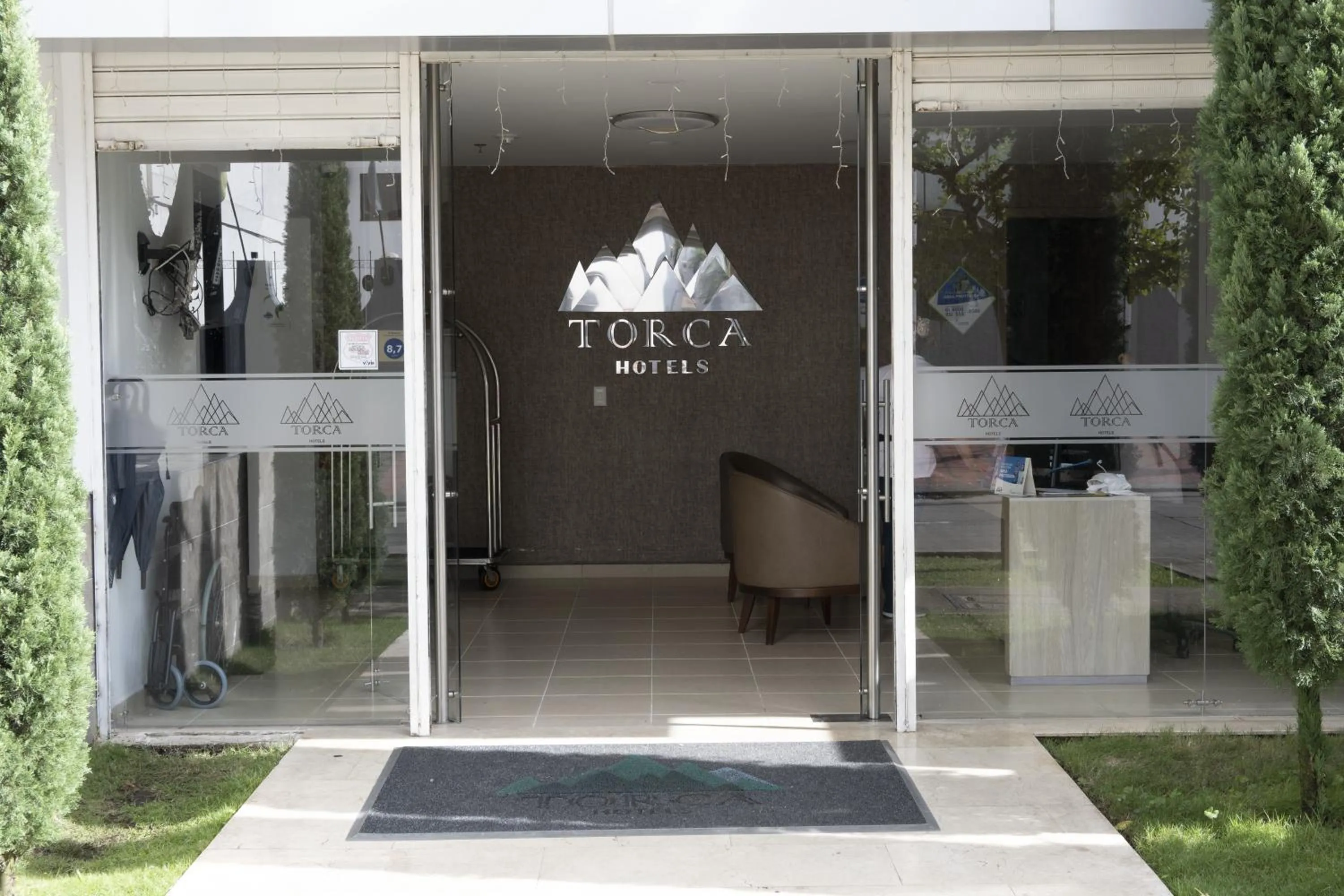 Lobby or reception in Torca Hotel