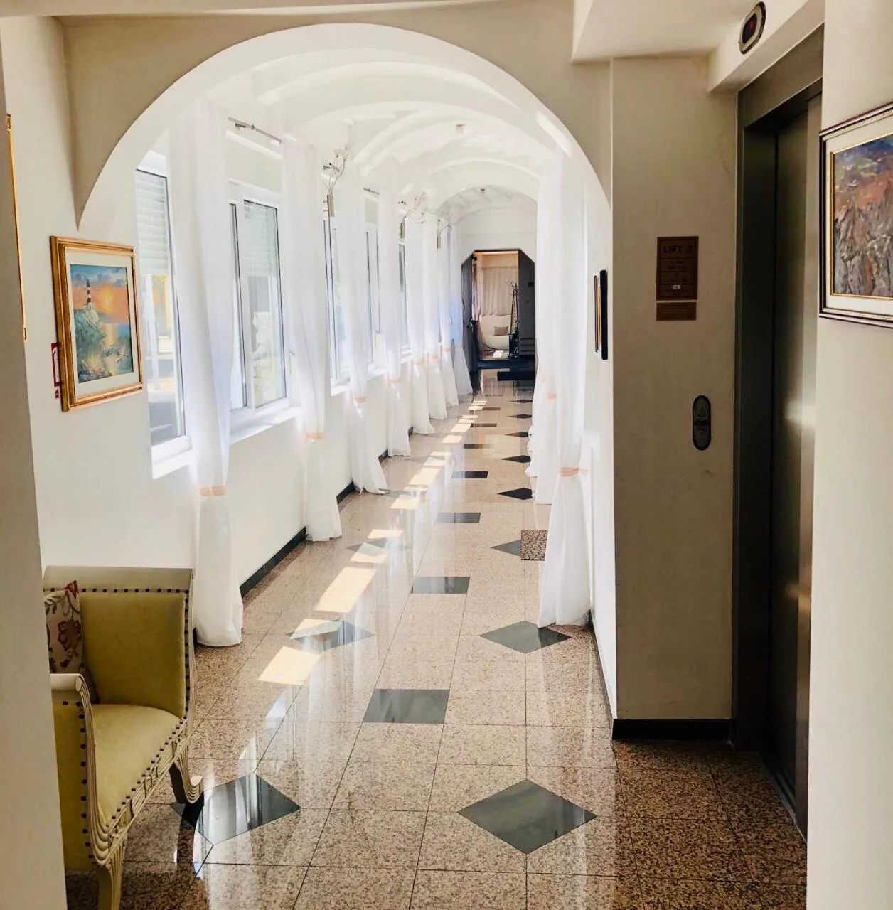 Lobby or reception in Hotel Garny Pleso