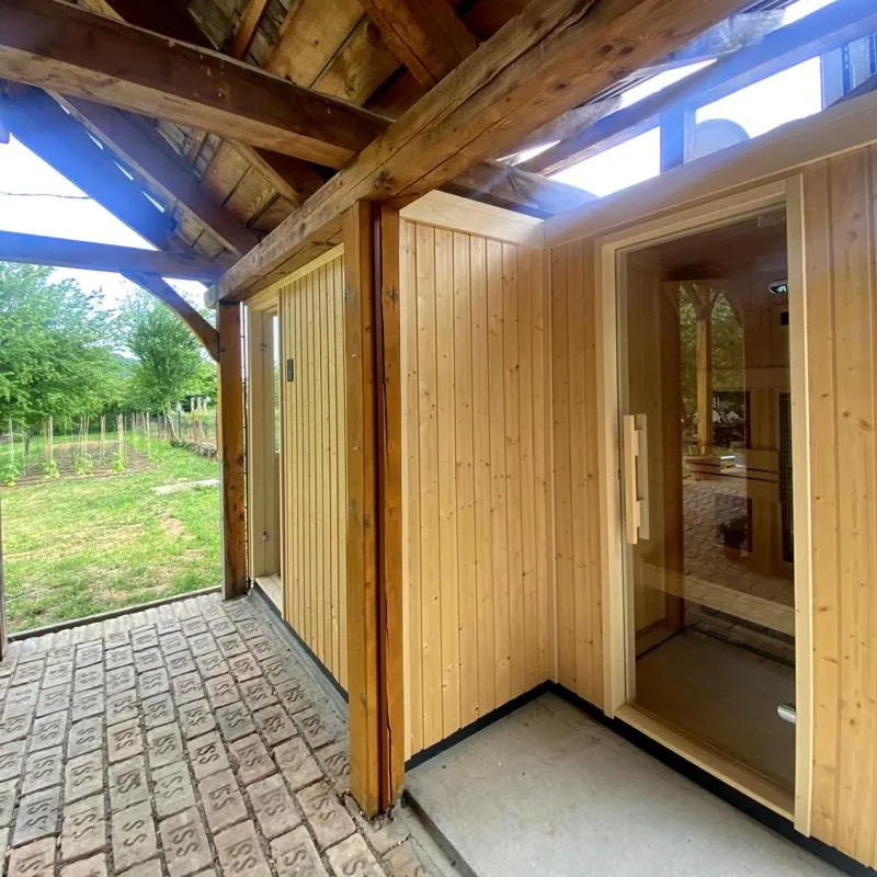 Sauna in Tenkes Fogadó és Vendégház Harkány