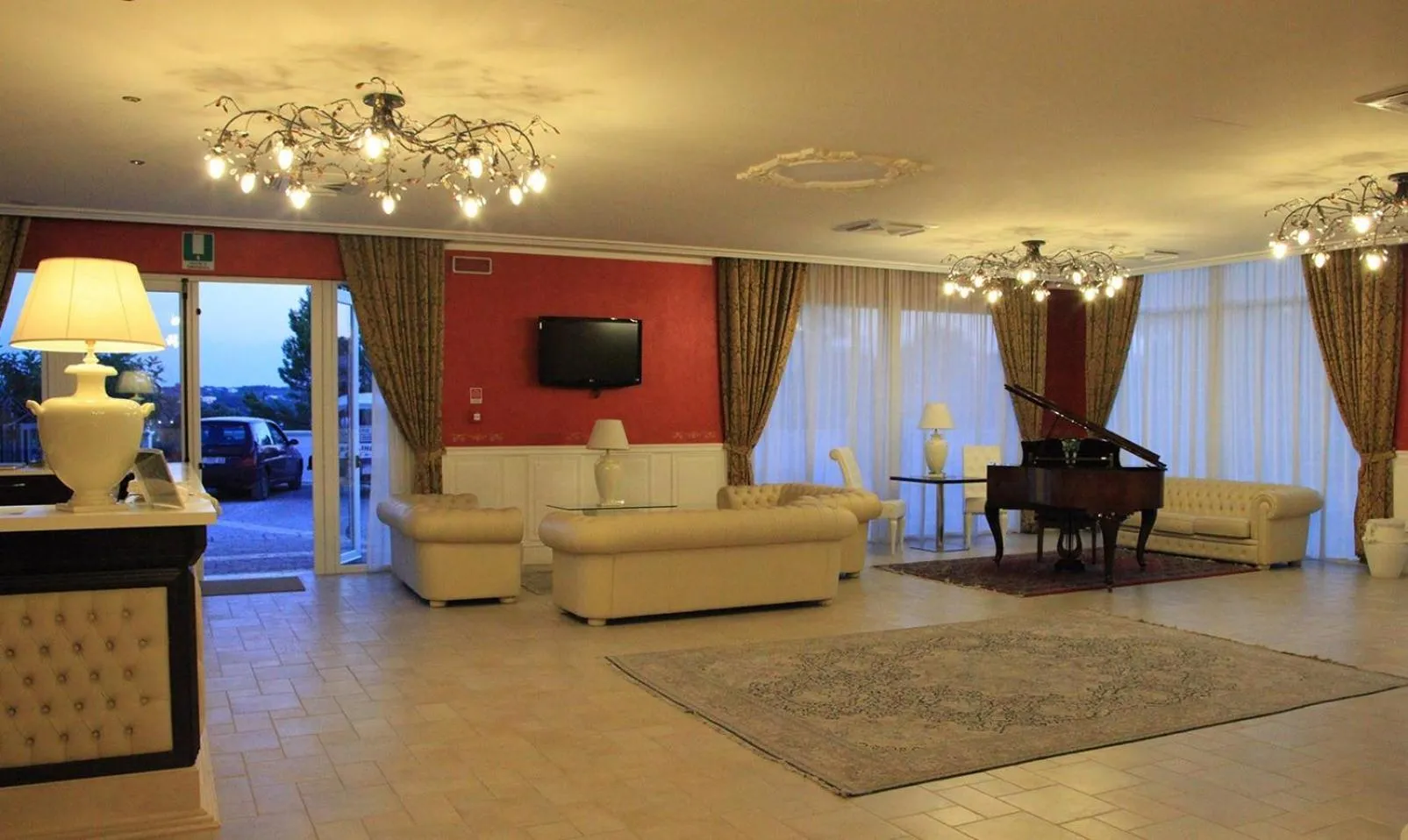 Lobby or reception in Hotel Madonna Delle Grazie