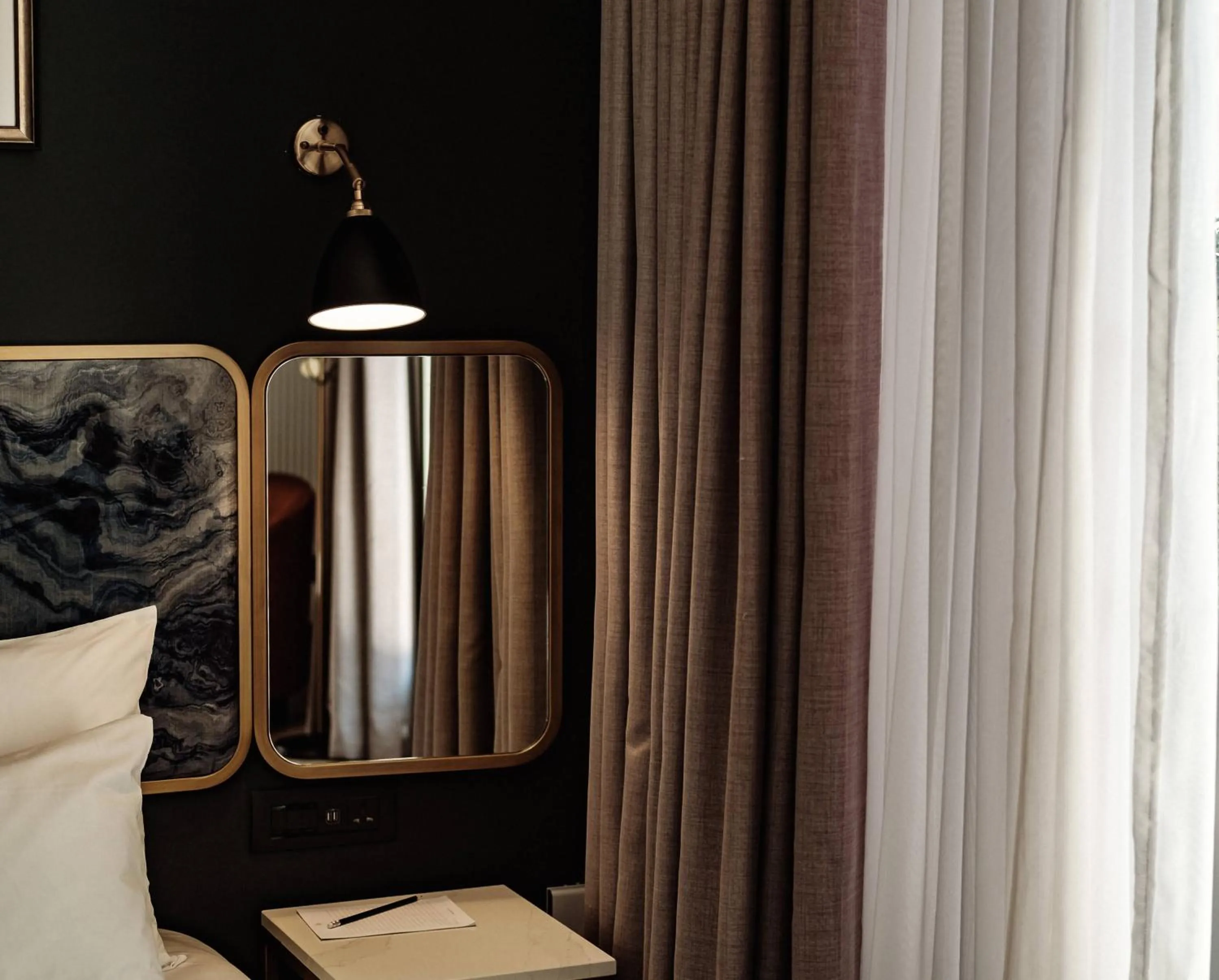 Bedroom, Bed in The Cumberland by NEU Collective