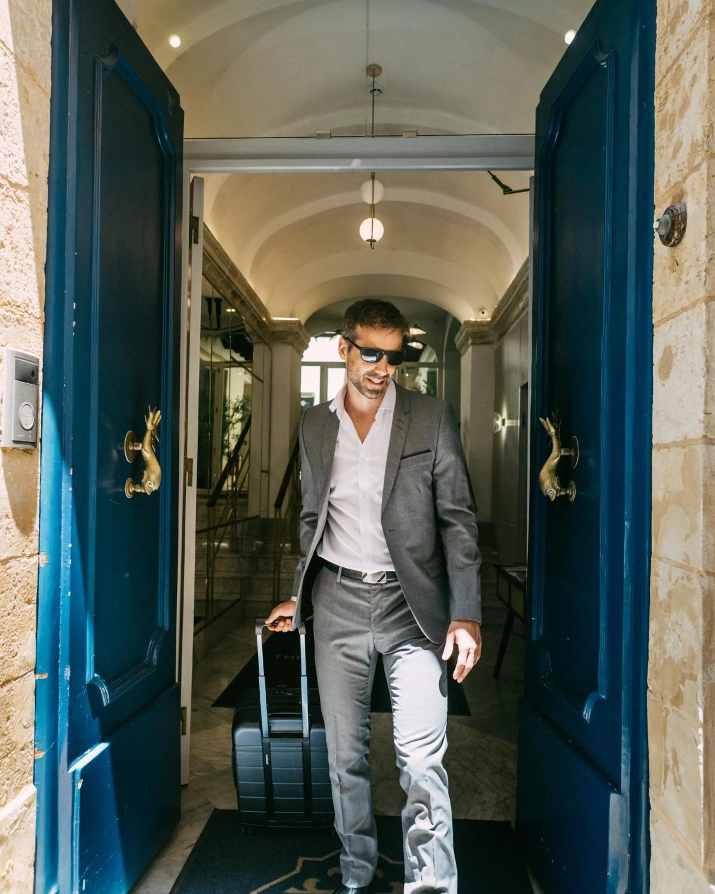 Facade/entrance in The Cumberland by NEU Collective