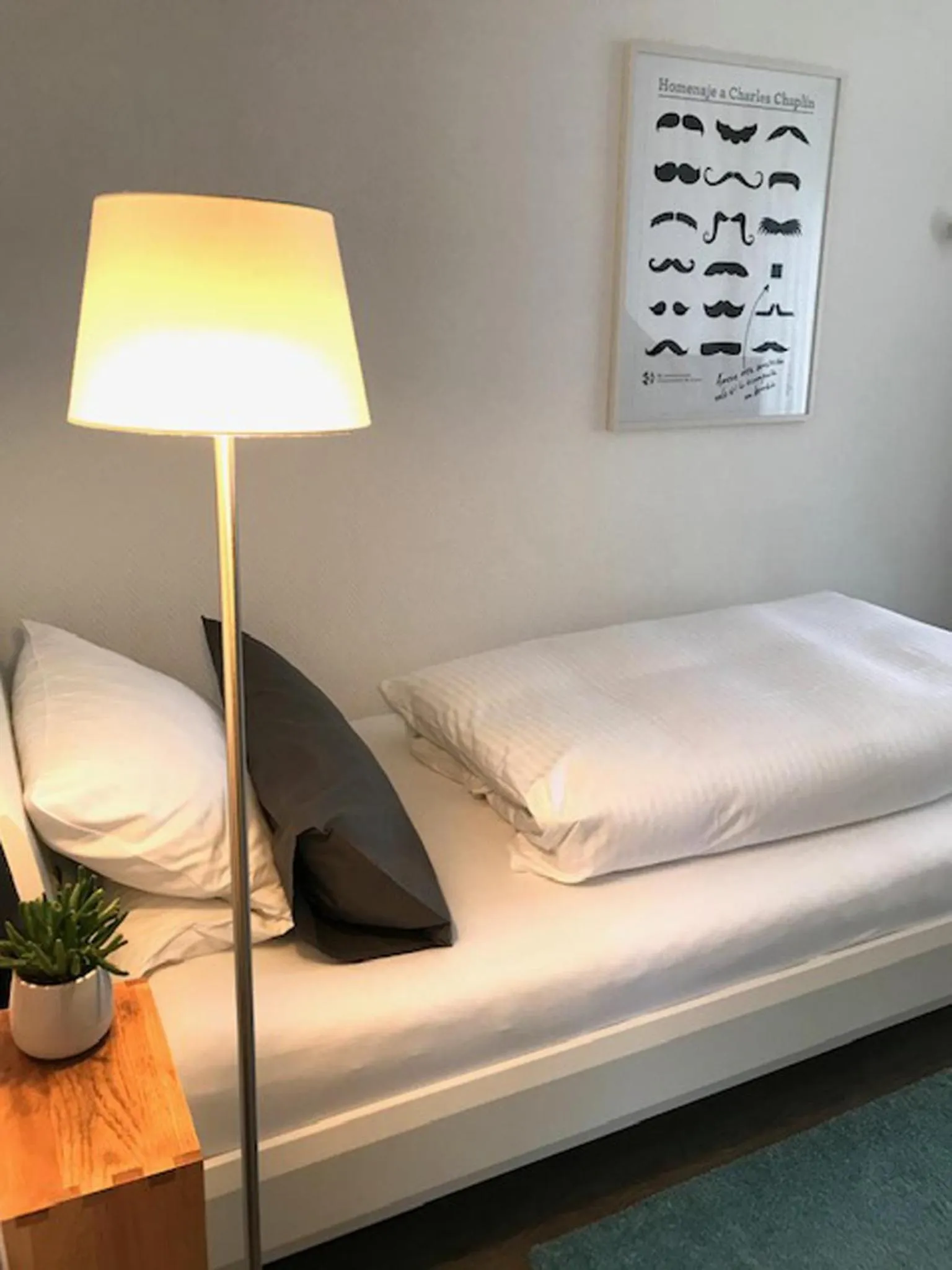 Bed in Hotel Eikamper Höhe