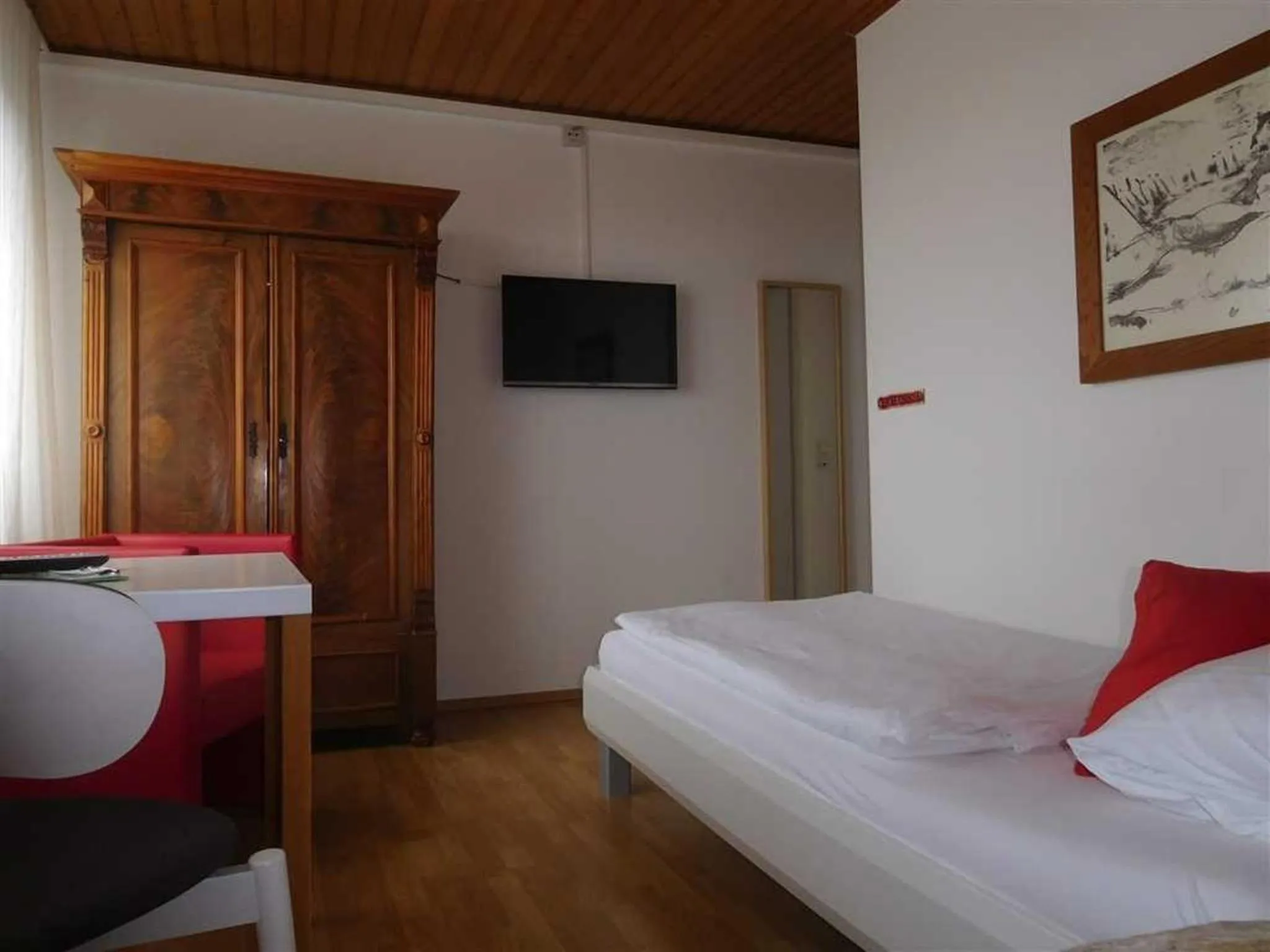 Bed in Hotel Eikamper Höhe