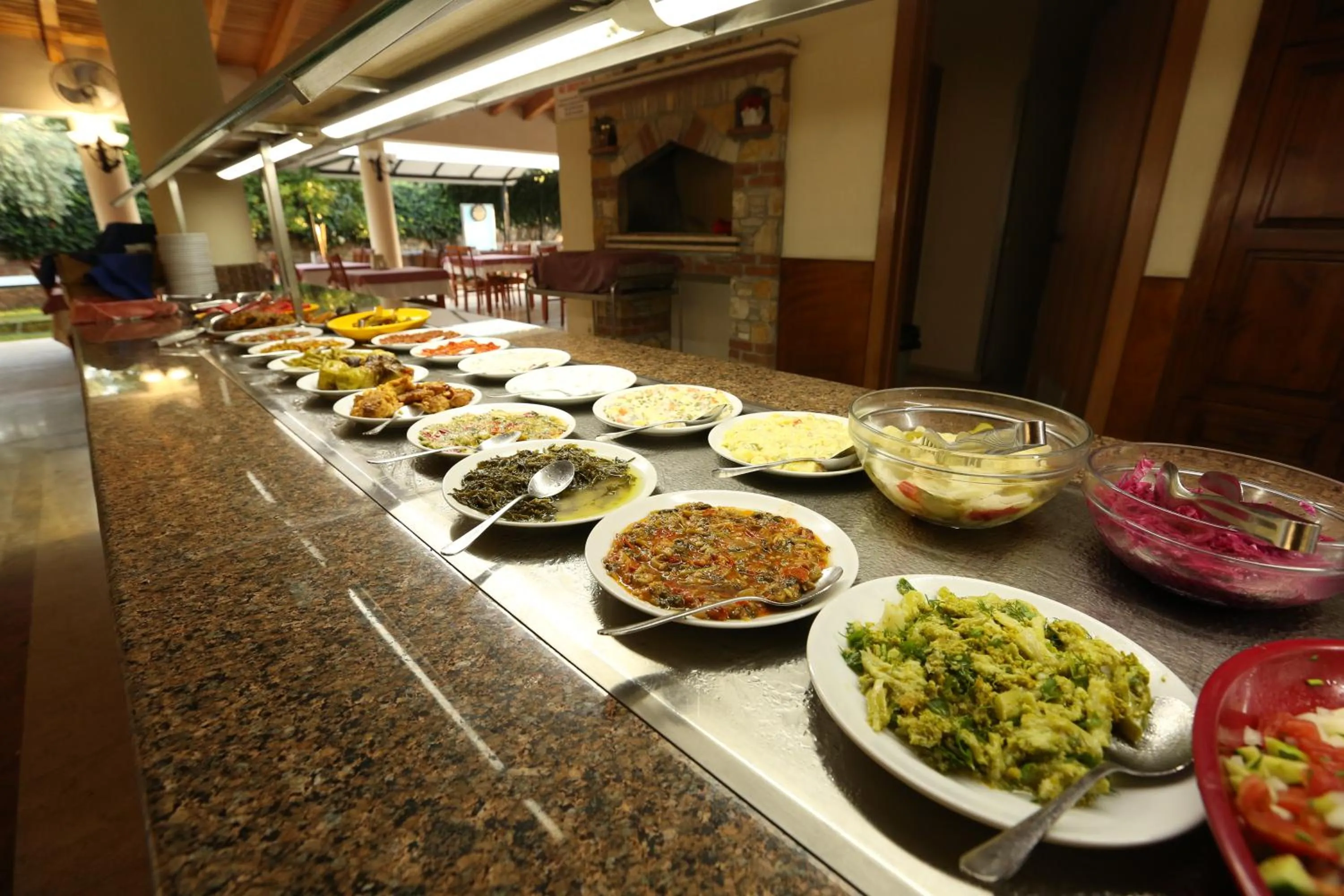 Food close-up in Mavruka Hotel
