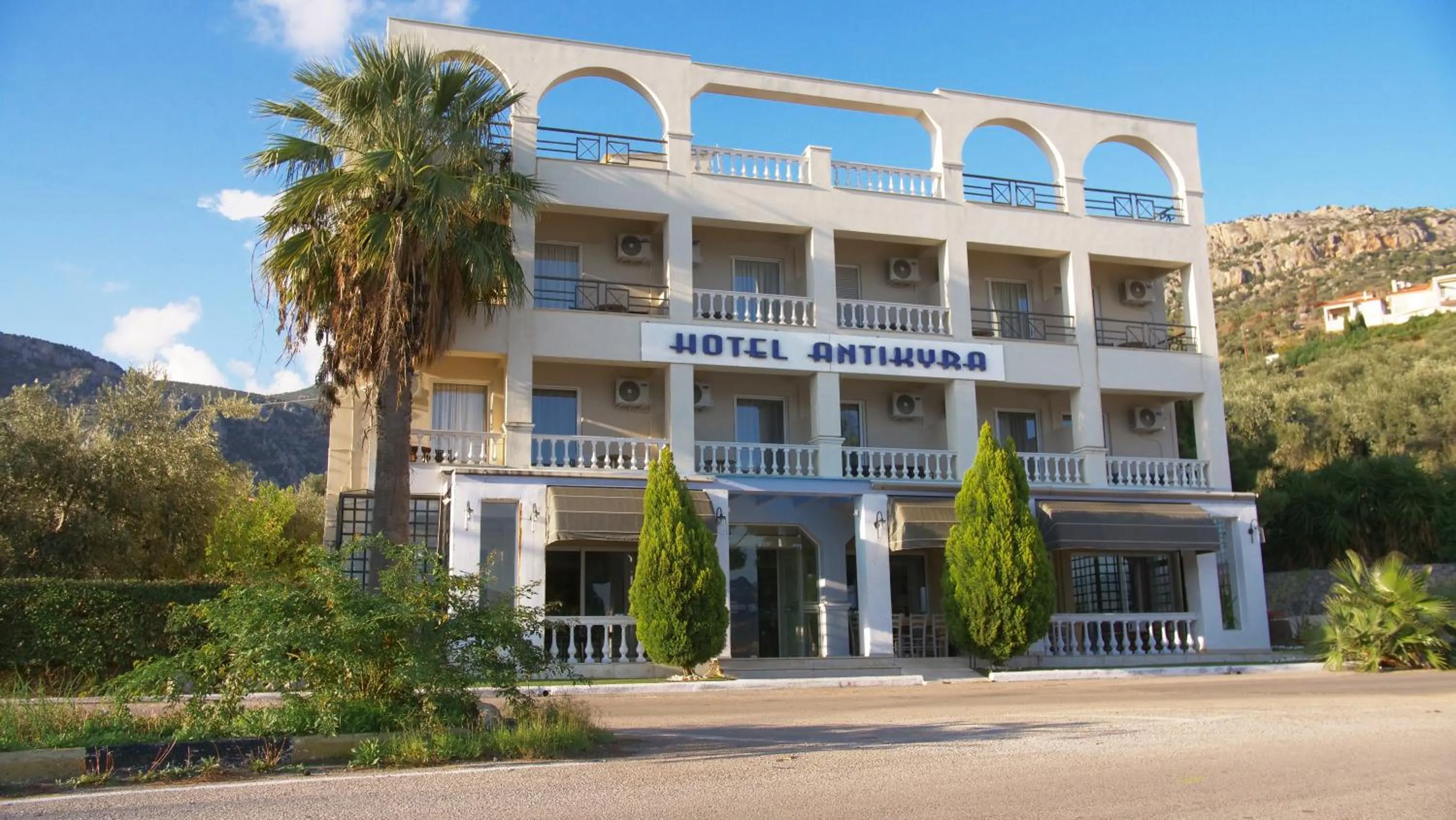 Property building in Antikyra Beach Hotel