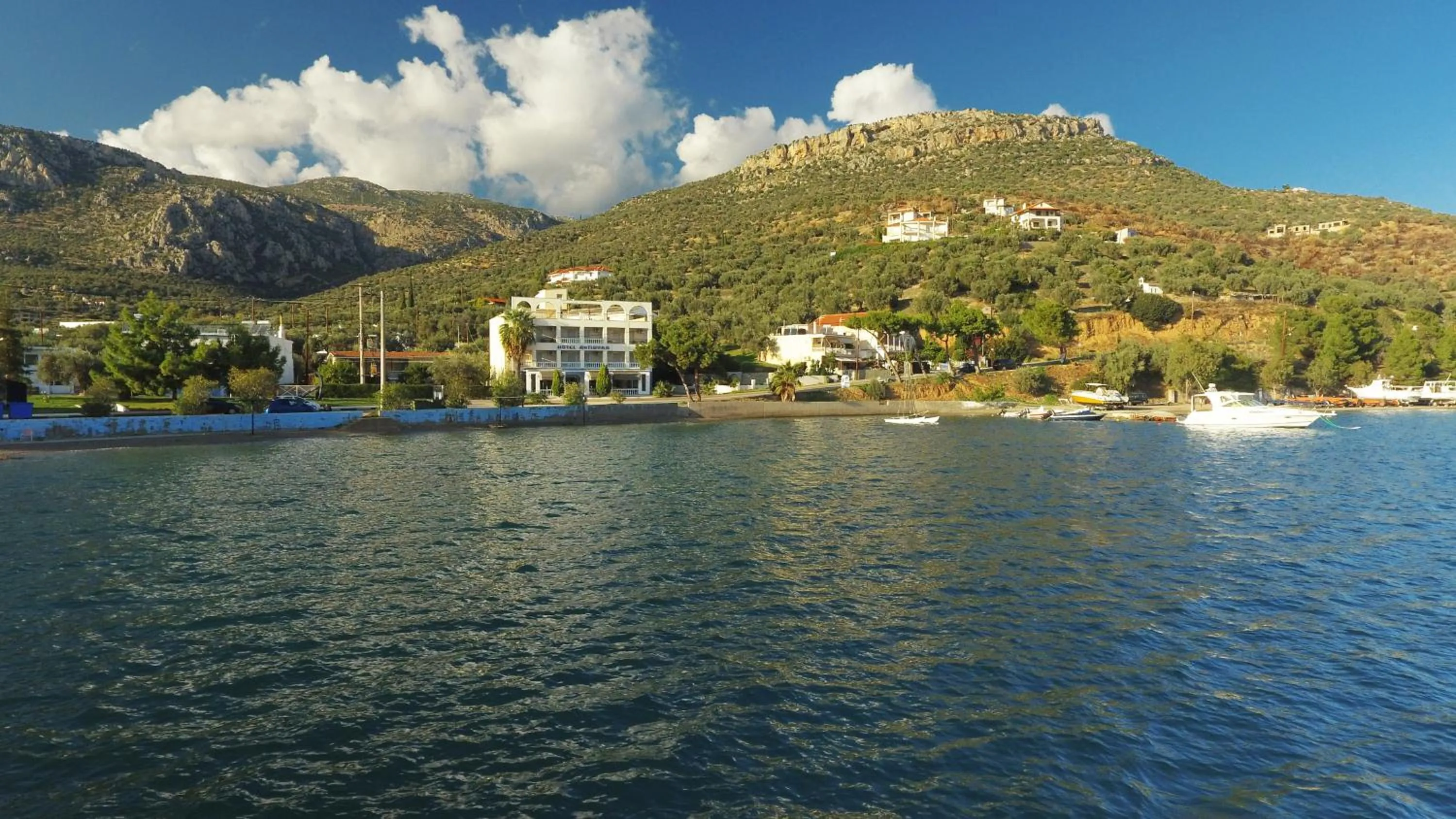 Natural landscape in Antikyra Beach Hotel