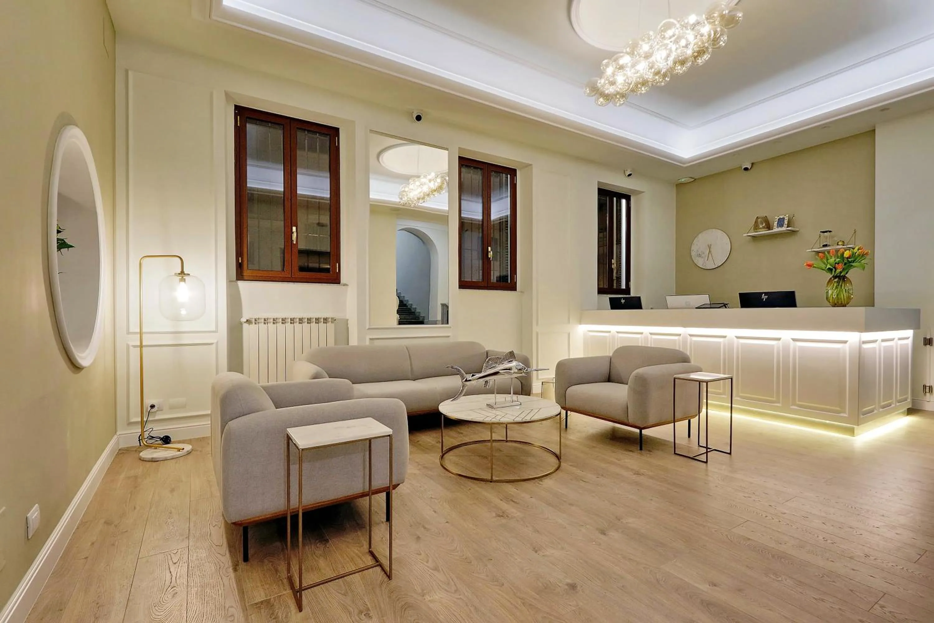 Lobby or reception in Casa Santa Sofia