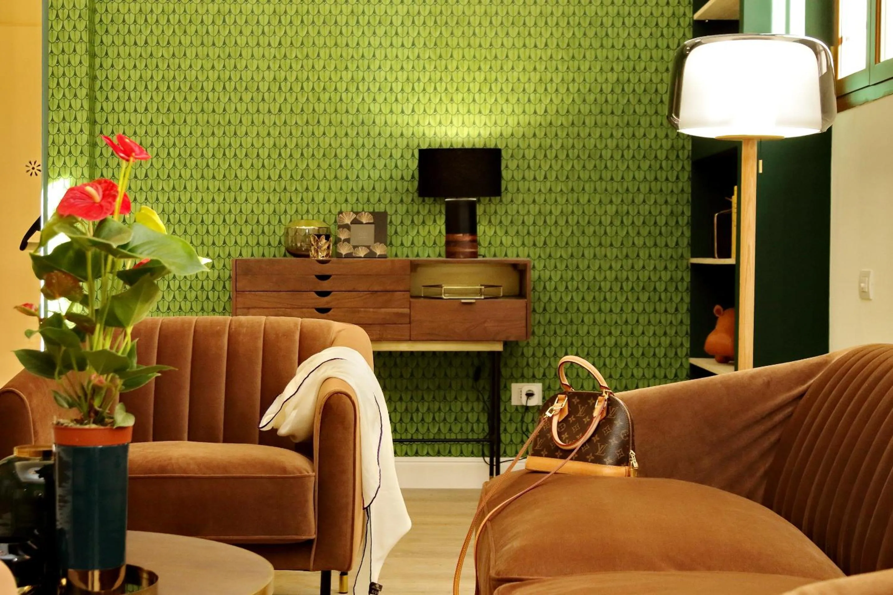 Living room in Casa Santa Sofia