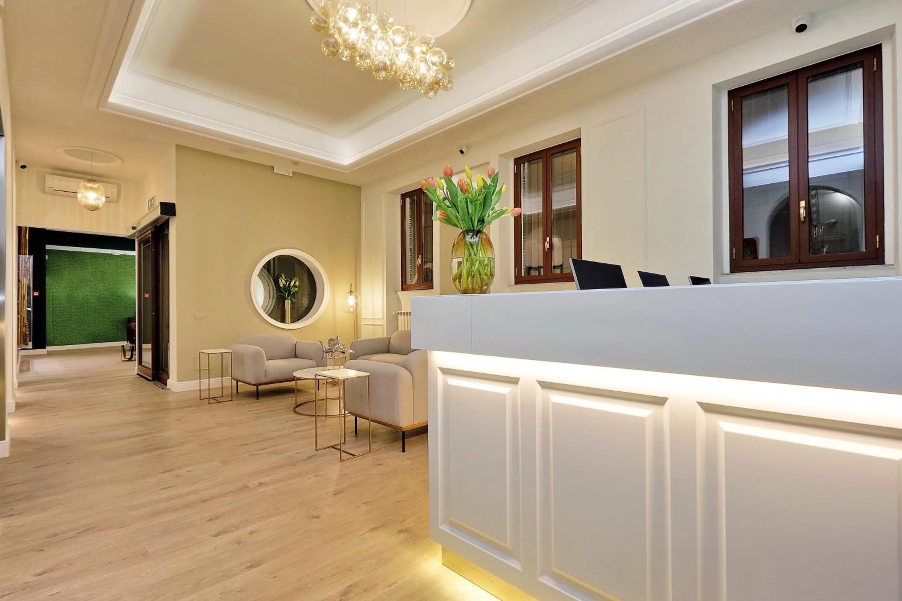 Lobby or reception in Casa Santa Sofia