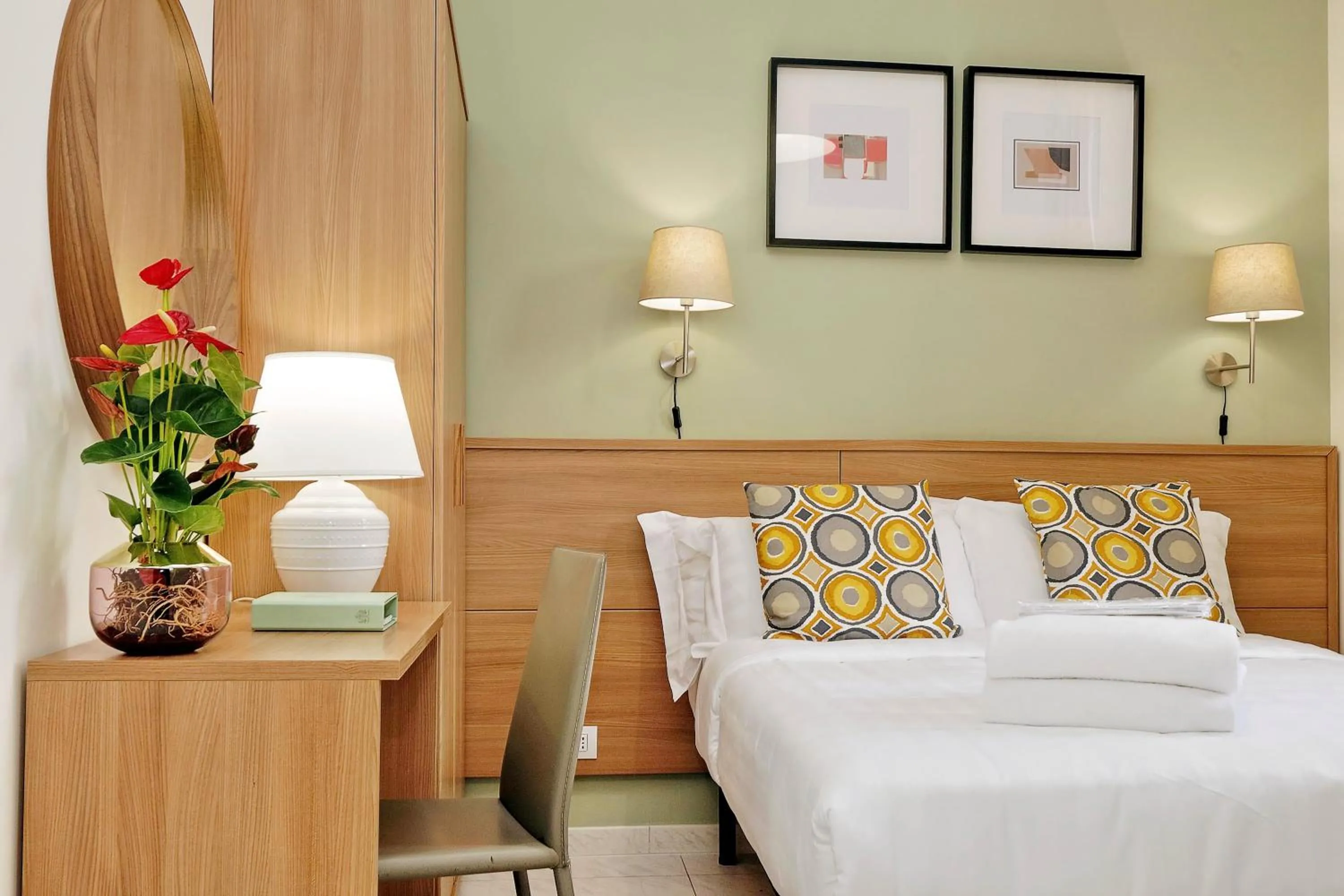 Bed in Casa Santa Sofia