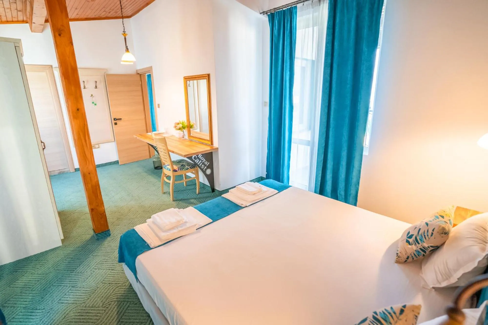 Bedroom, Bed in Royal Calisto Hotel