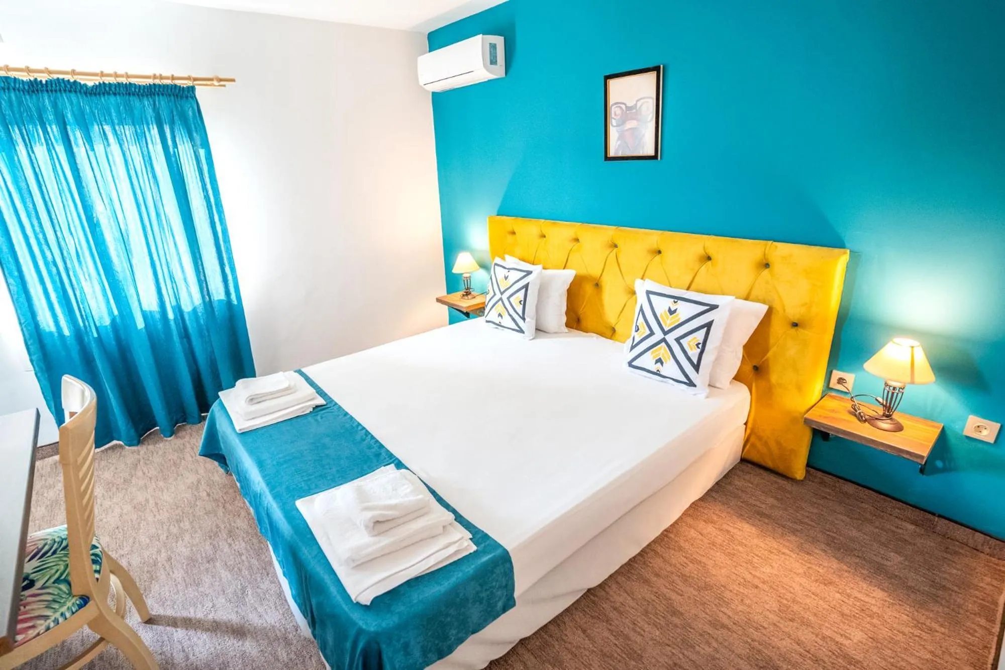 Bedroom, Bed in Royal Calisto Hotel