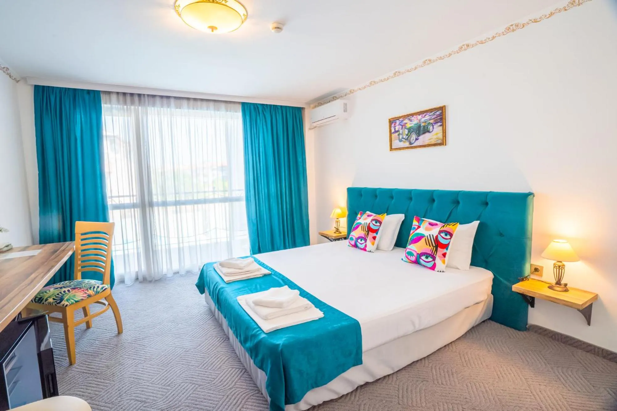 Photo of the whole room, Bed in Royal Calisto Hotel