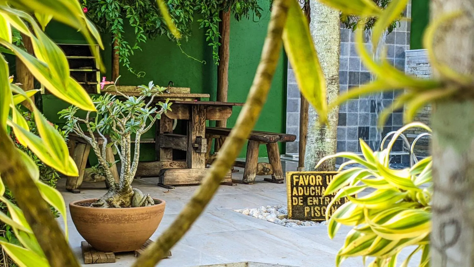 BBQ facilities in Hotel Estalagem Porto Seguro