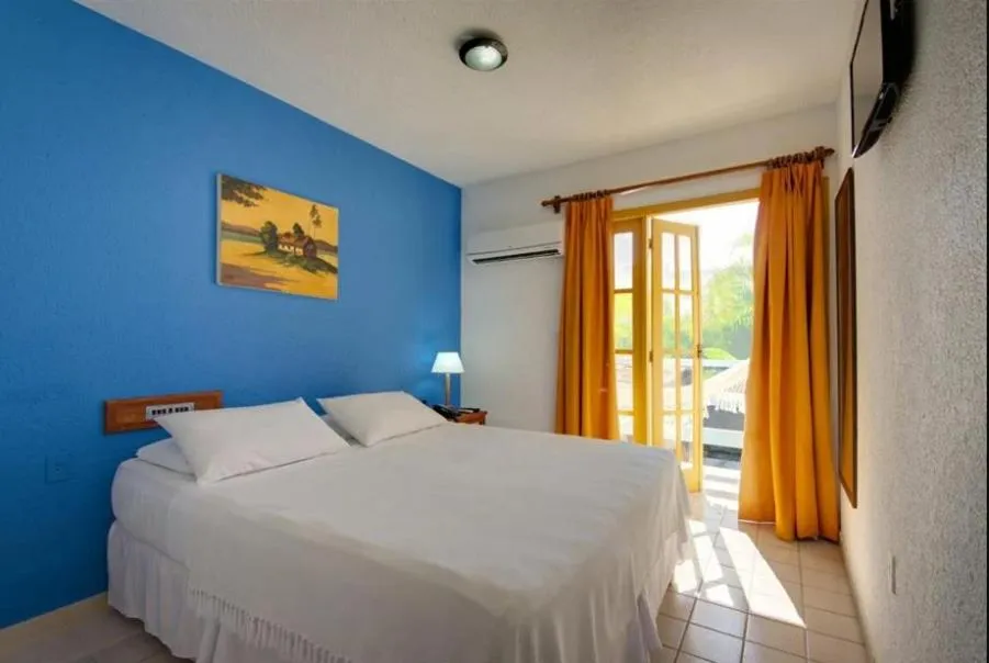 Bed in Hotel Estalagem Porto Seguro