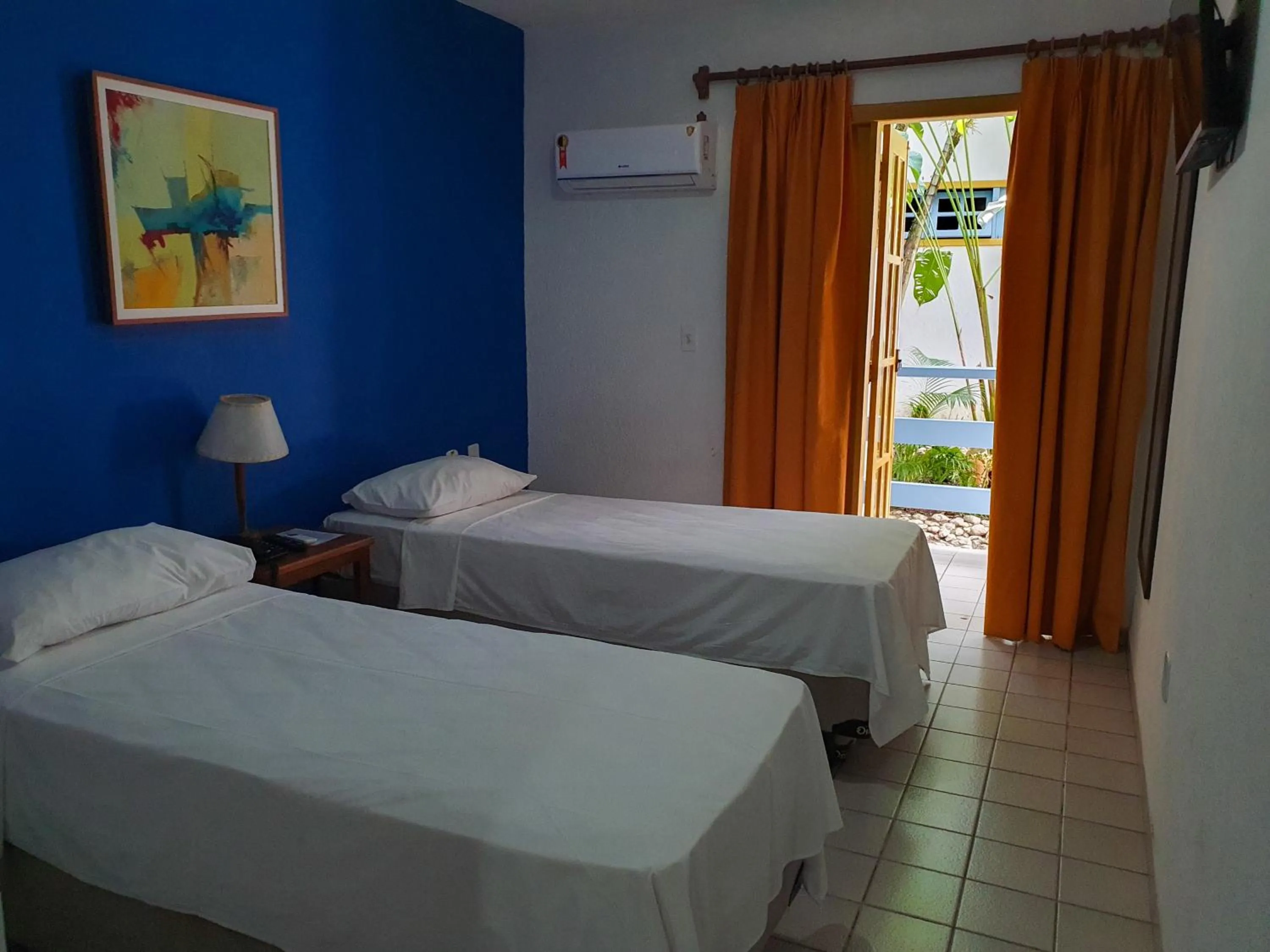Bed in Hotel Estalagem Porto Seguro
