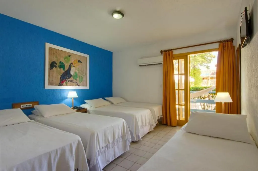 Bed in Hotel Estalagem Porto Seguro