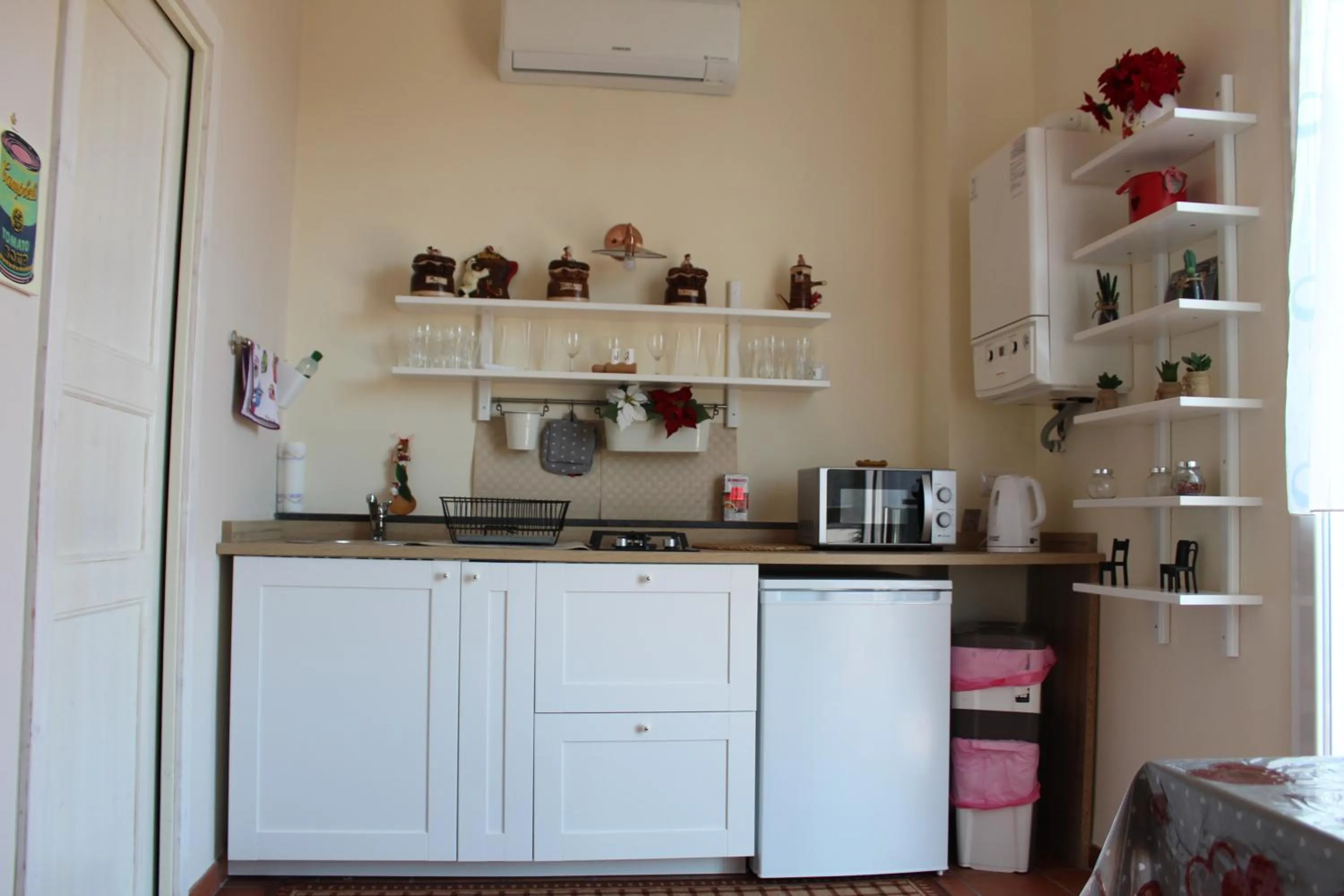 Kitchen or kitchenette in Gregorius Diamerisma panoramic terrace