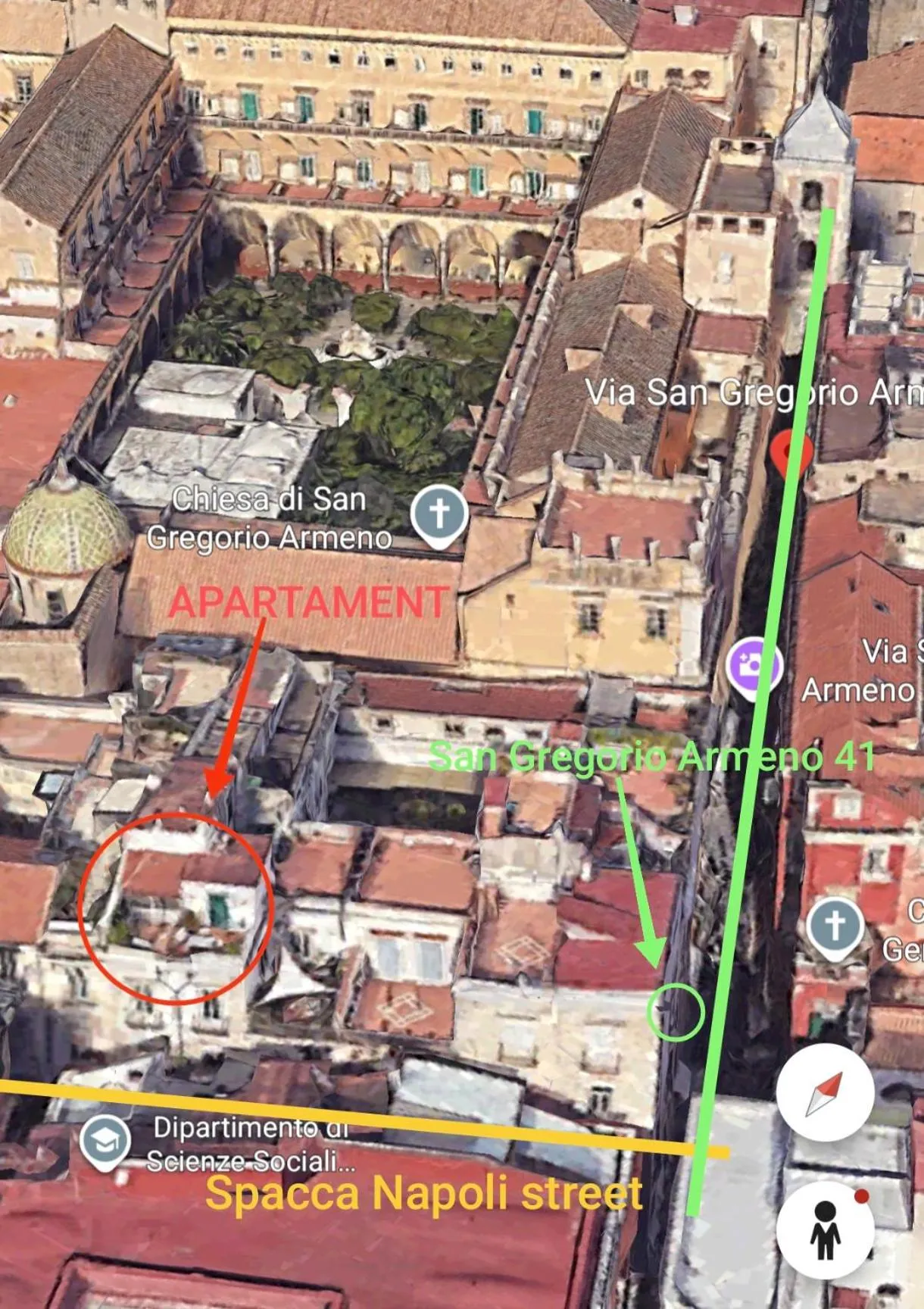 Neighbourhood in Gregorius Diamerisma panoramic terrace
