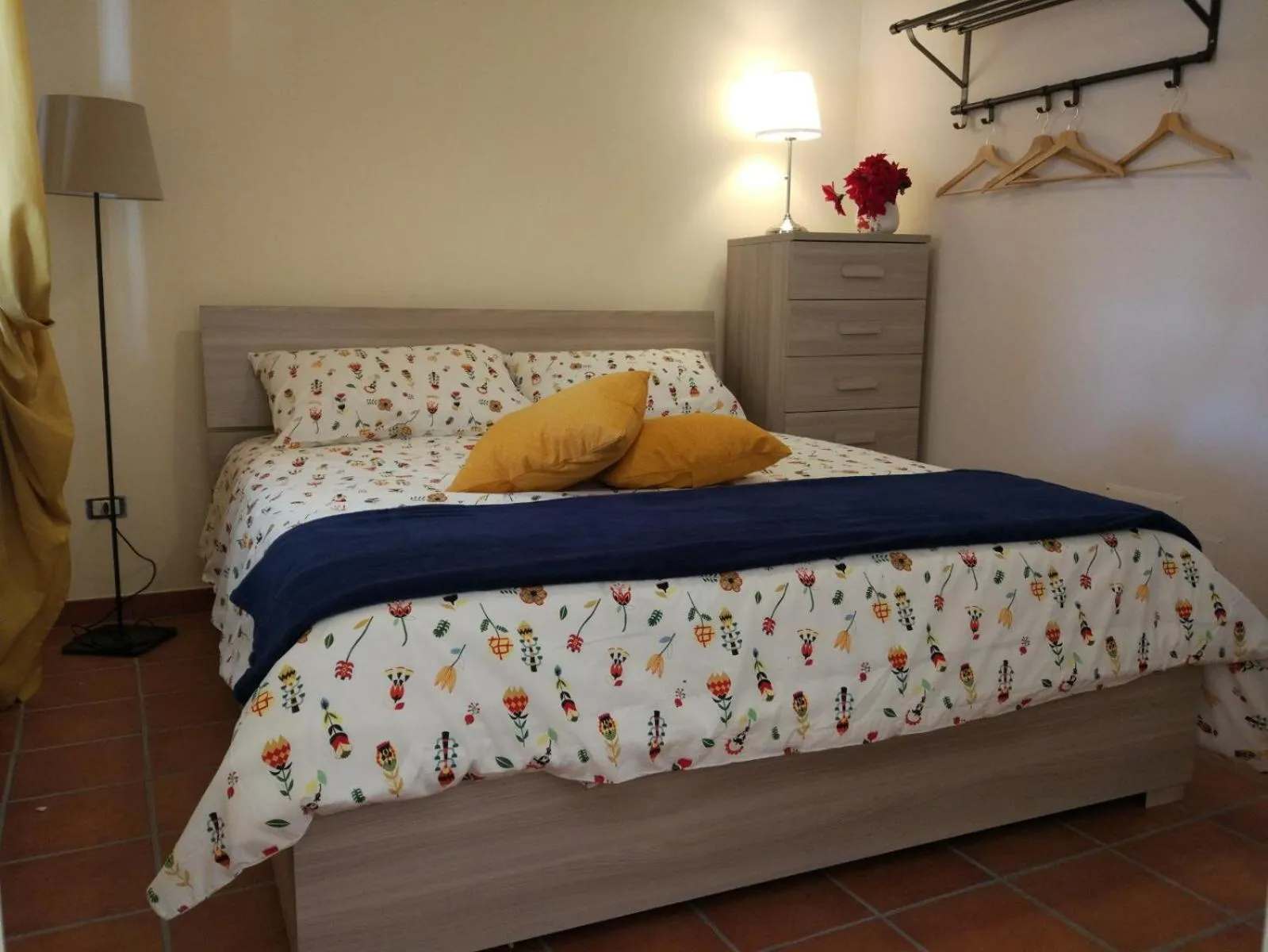 Bedroom, Bed in Gregorius Diamerisma panoramic terrace