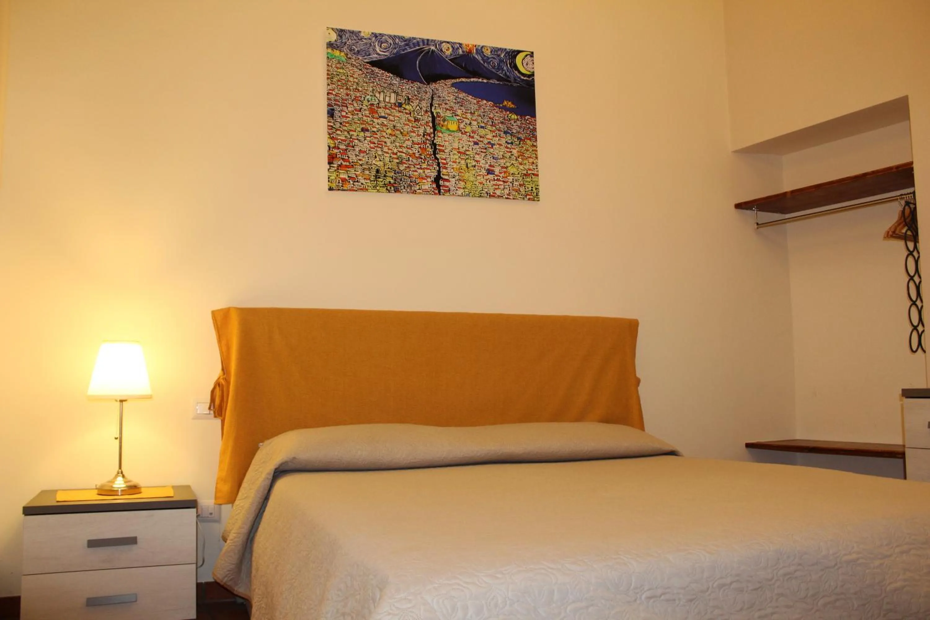Bed in Gregorius Diamerisma panoramic terrace