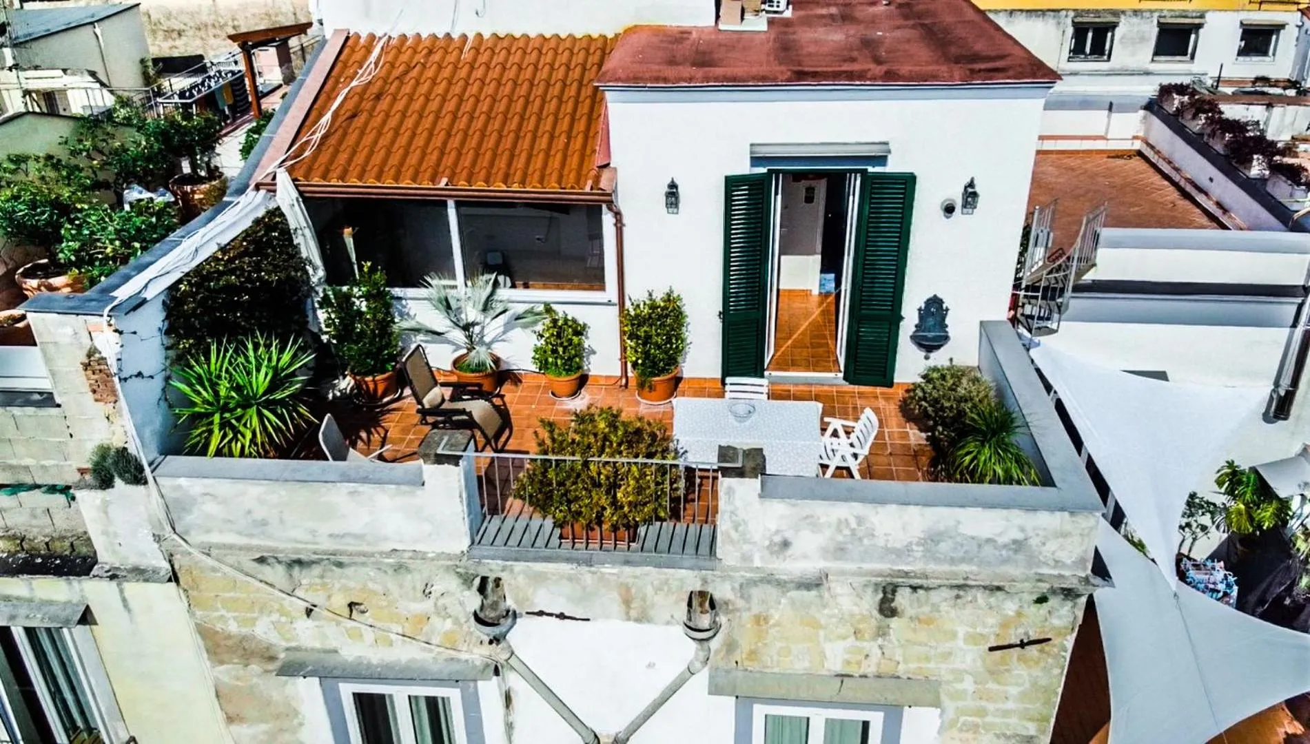 View (from property/room) in Gregorius Diamerisma panoramic terrace