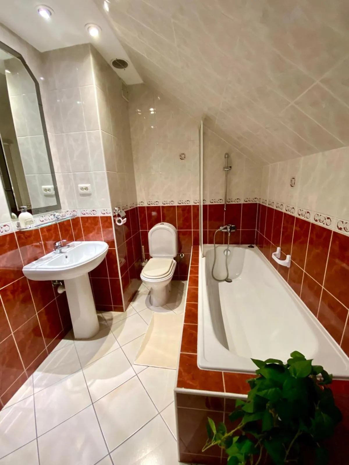 Shower in Dwór Szczepańskich