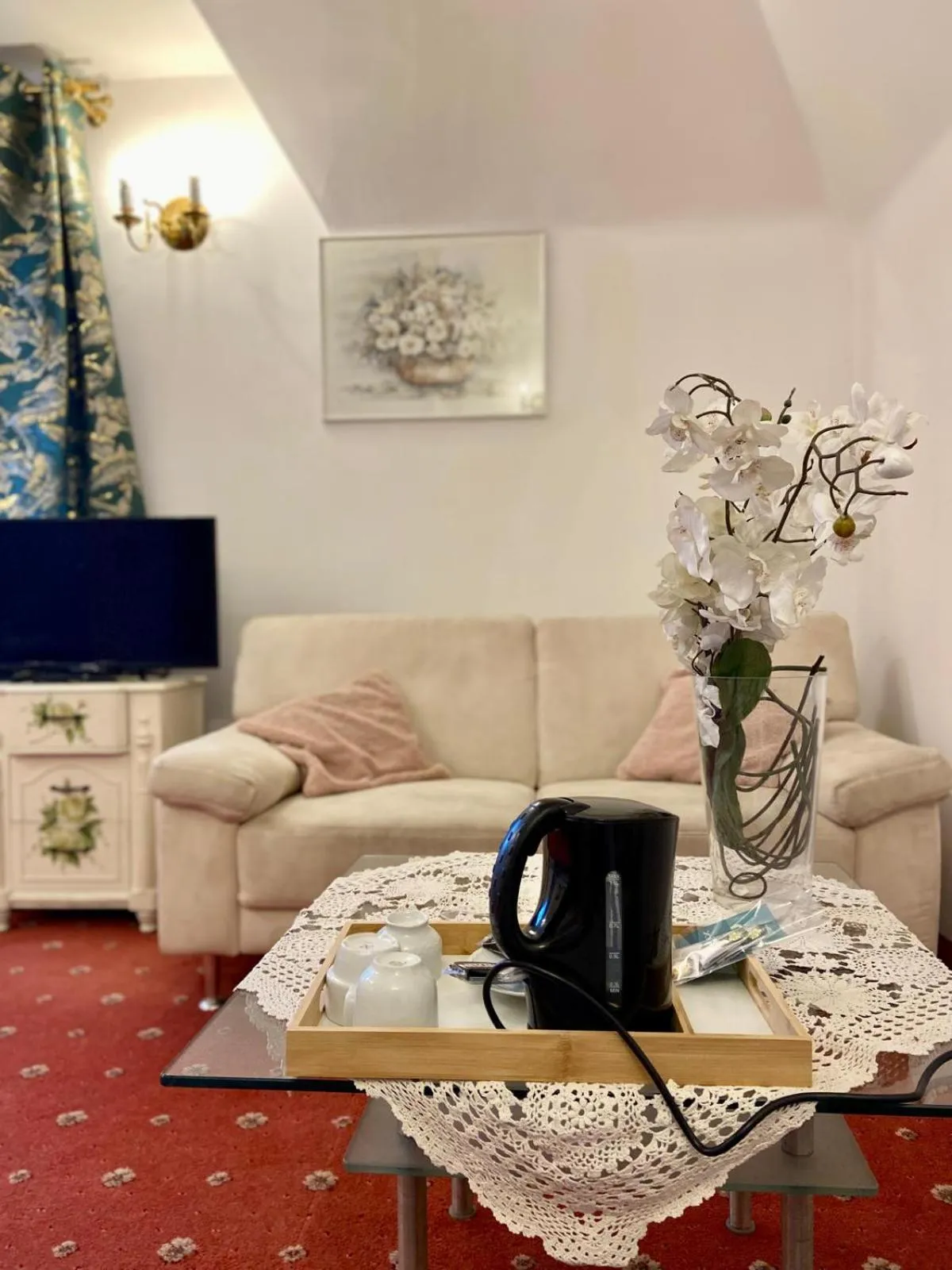 Living room in Dwór Szczepańskich