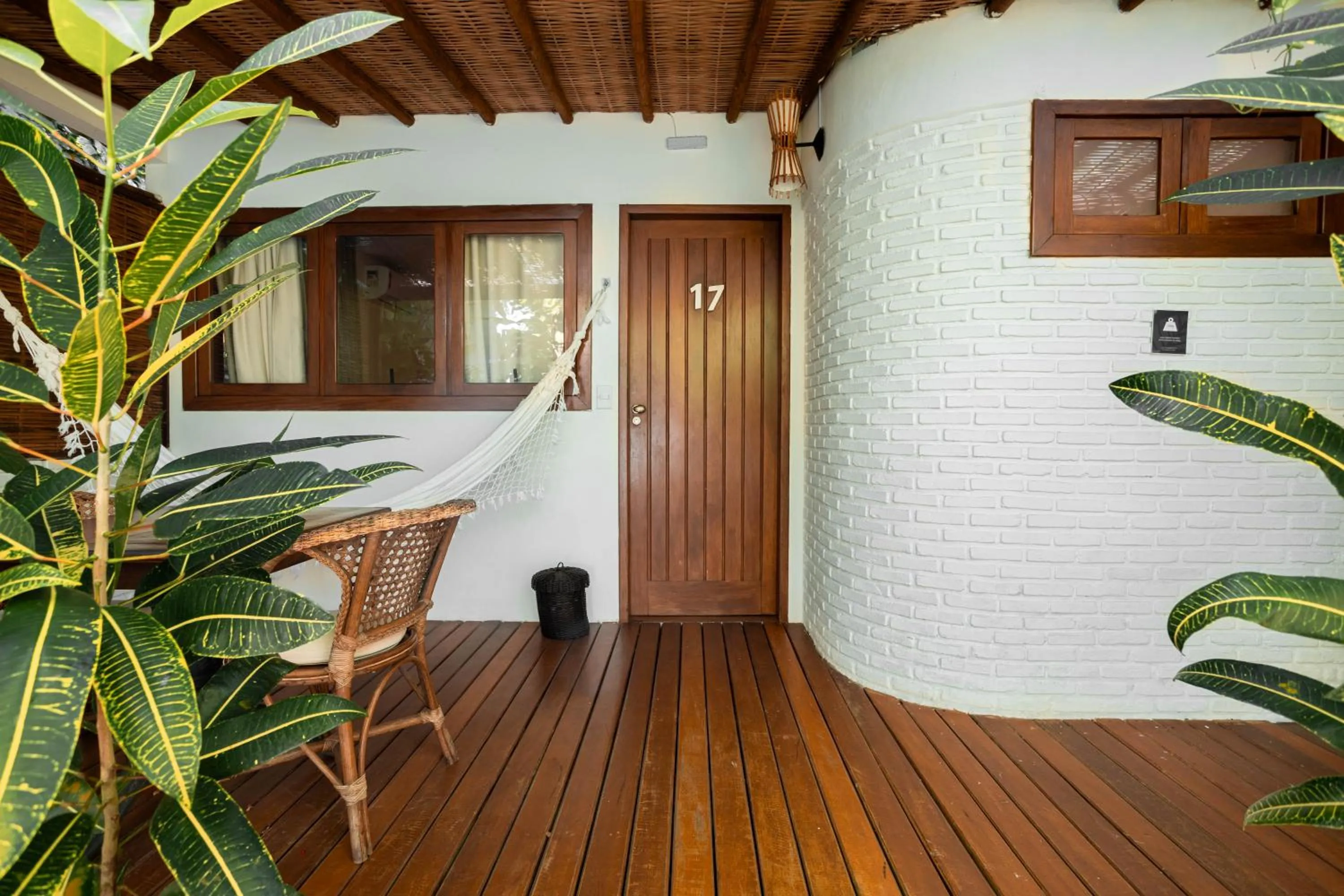 Patio in Pousada Cheiro Verde