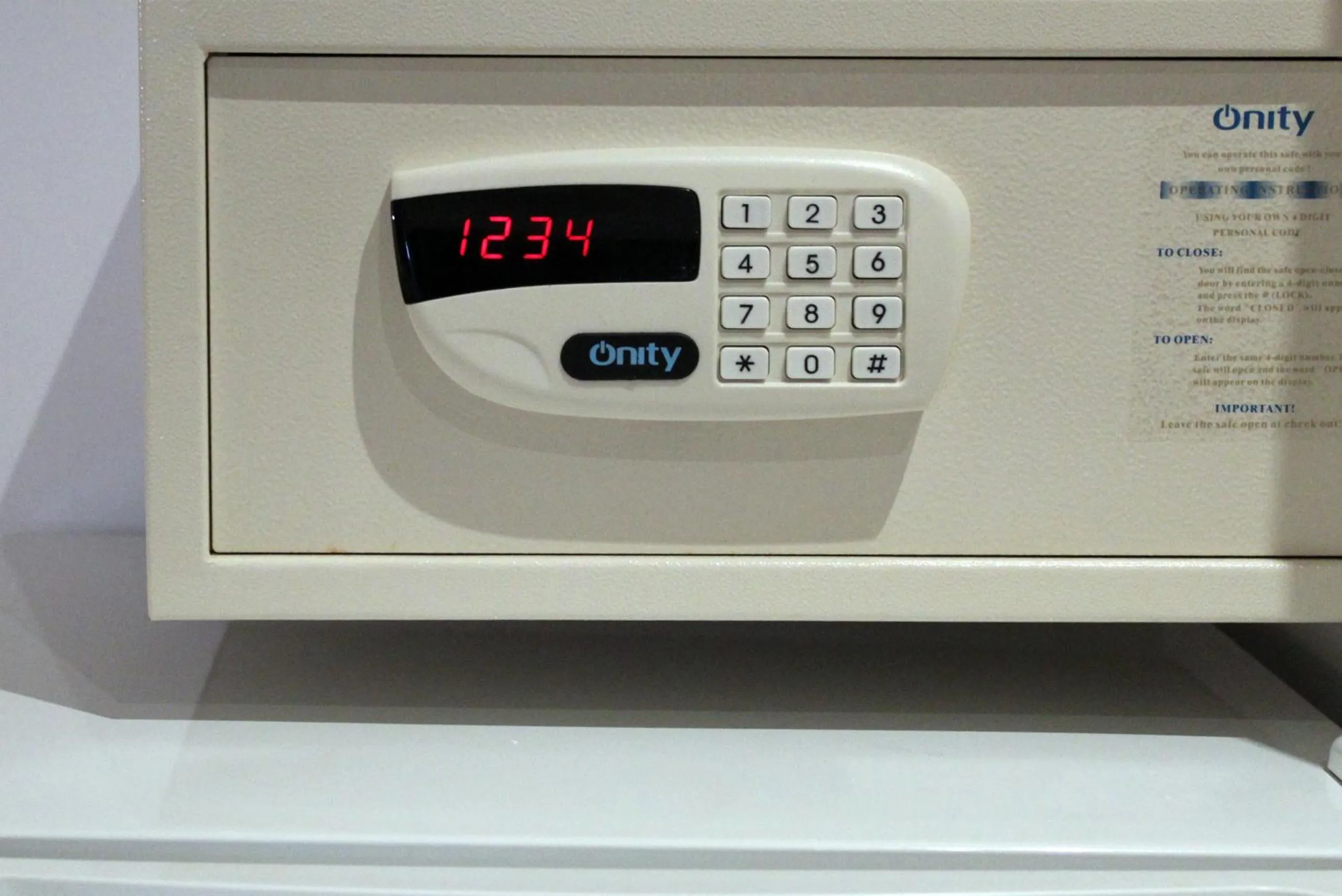 safe in Pousada Cheiro Verde