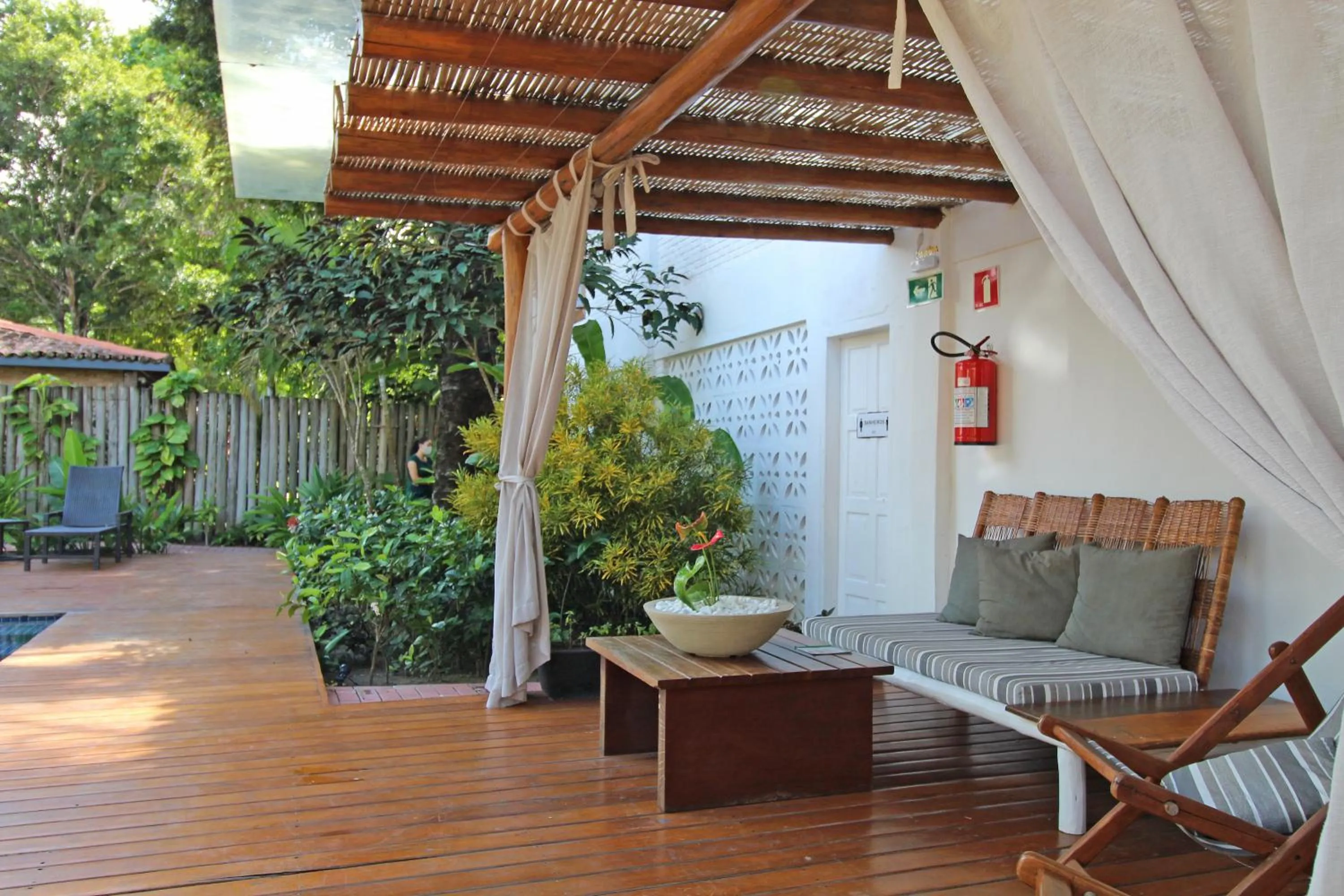 Swimming pool in Pousada Cheiro Verde