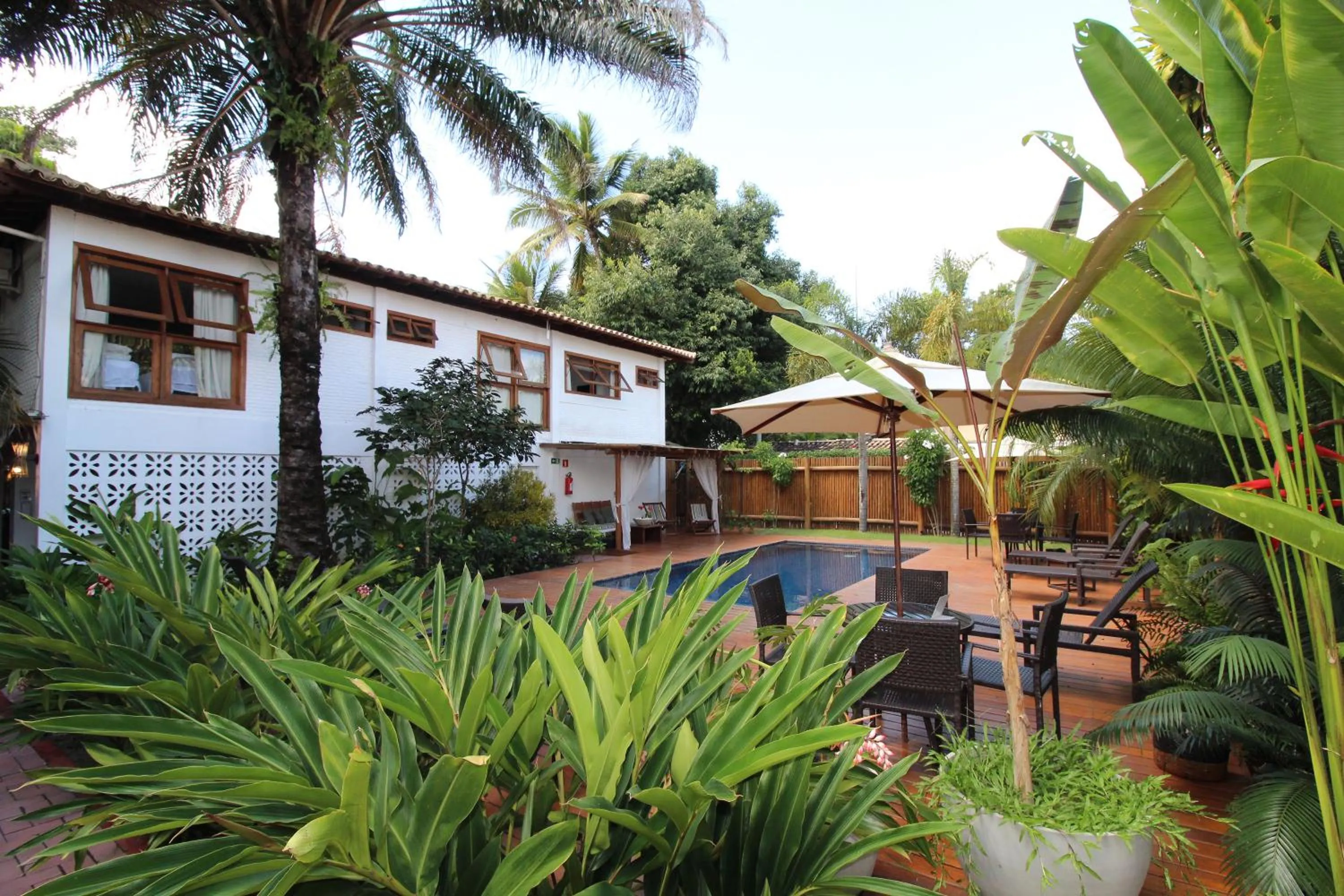 Garden in Pousada Cheiro Verde