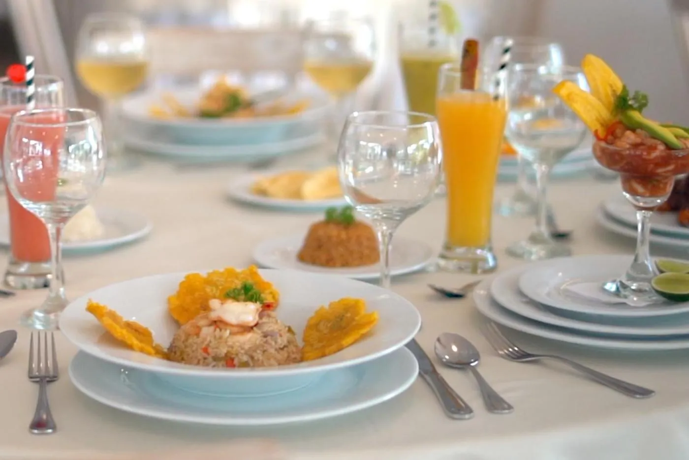 Food and drinks in Sol Caribe Sea Flower