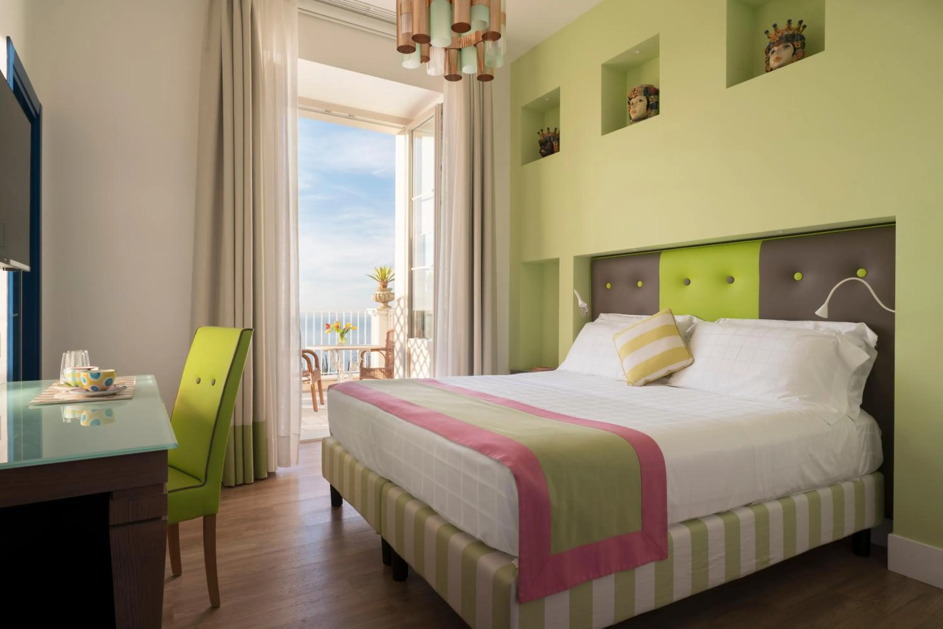 Bed in Relais Palazzo del Barone