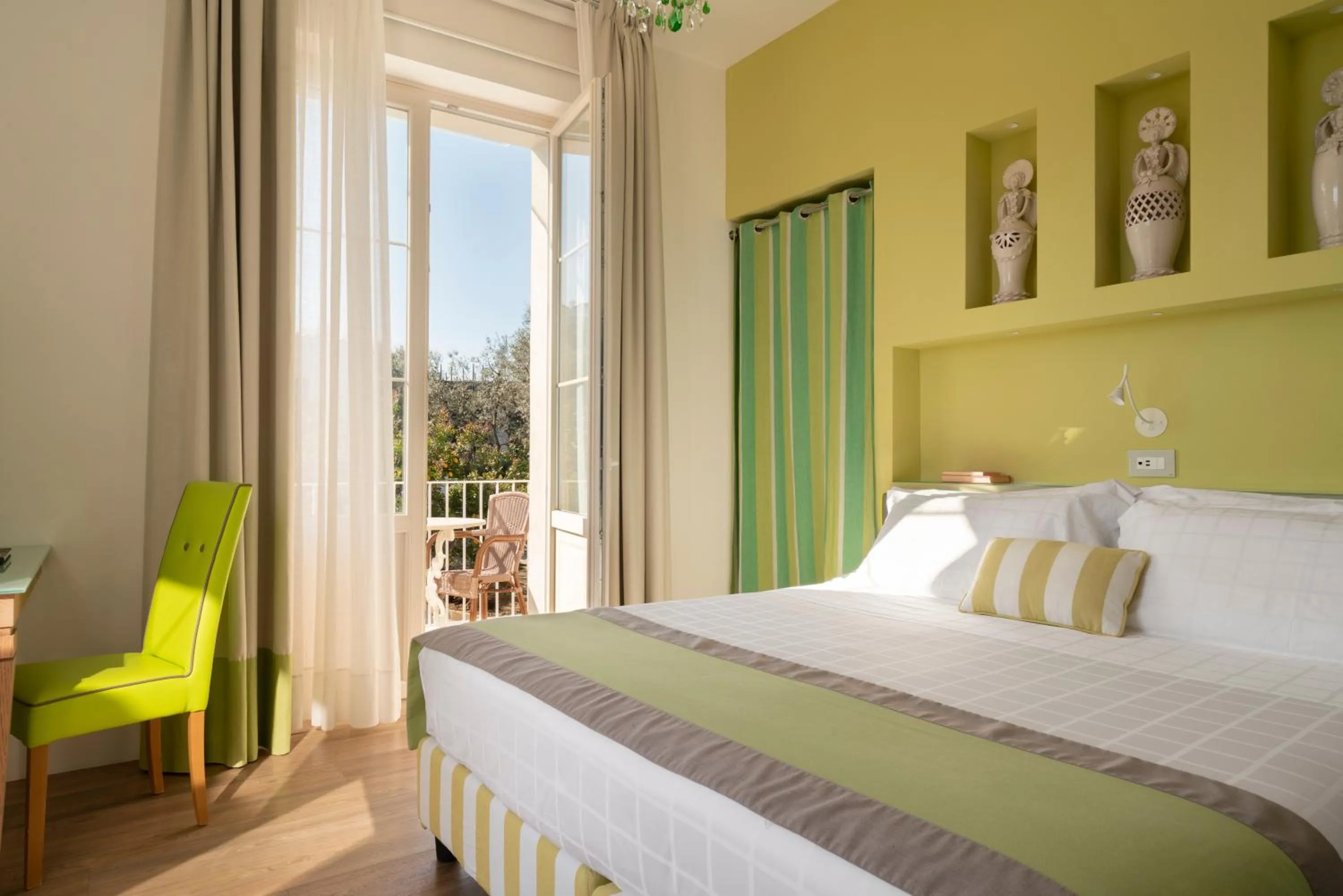 Bed in Relais Palazzo del Barone